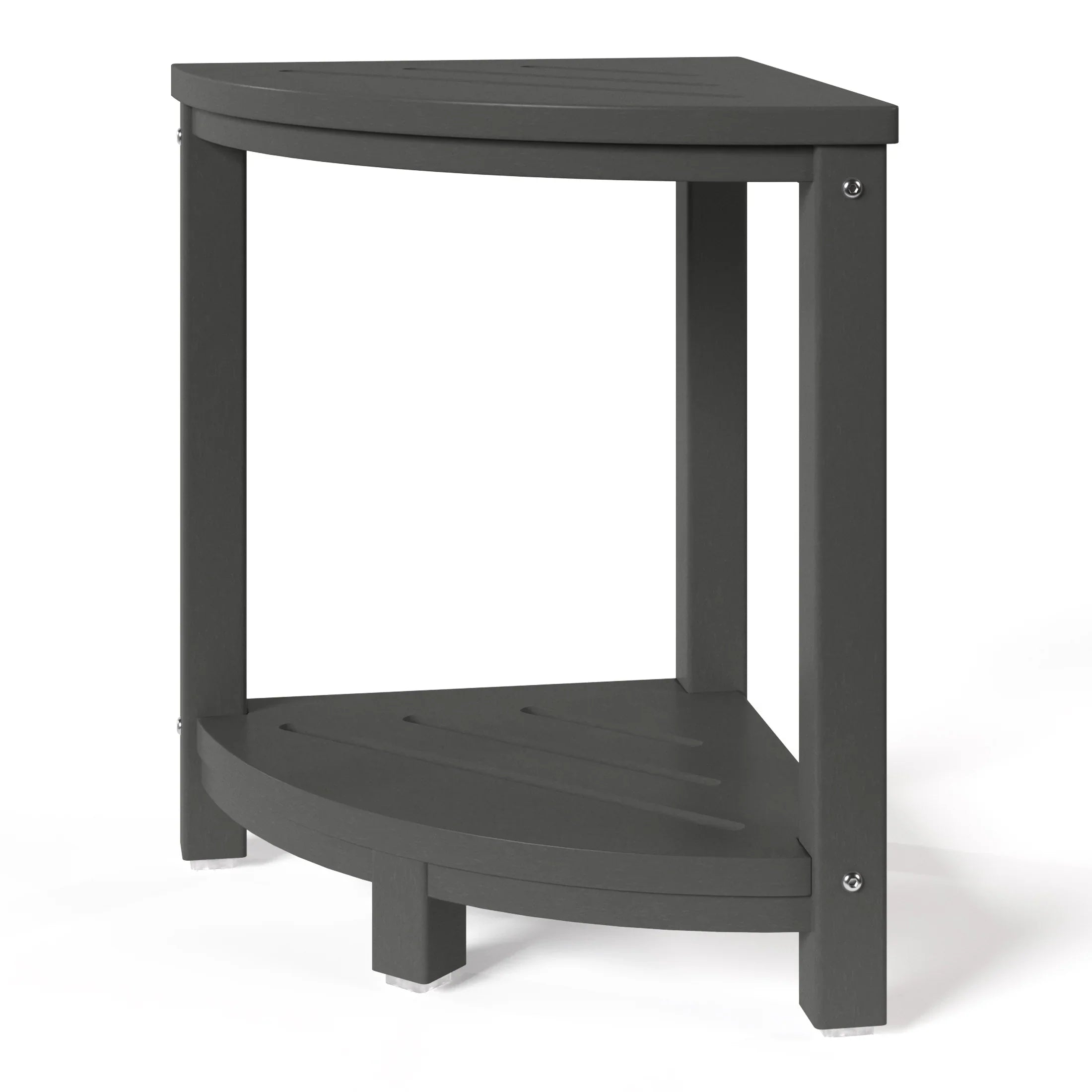 Ventura HDPE Plastic Waterproof Shower Corner Bench