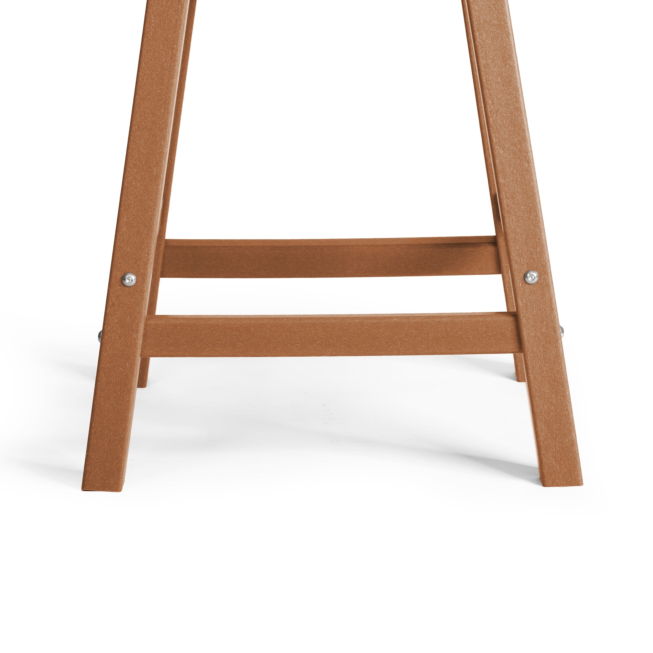 Paradise 24" HDPE Outdoor Patio Counter Height Bar Stools (Set of 2)