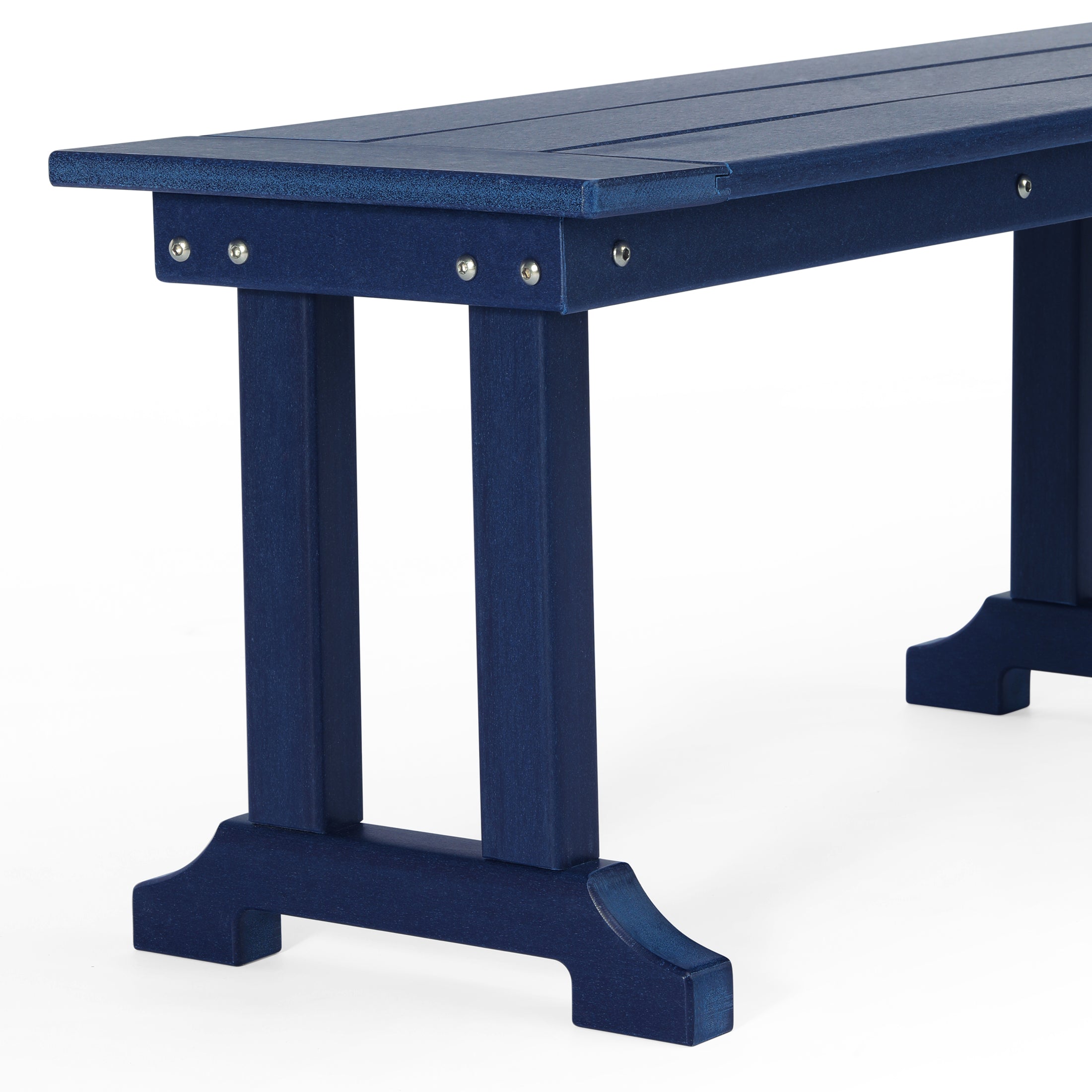 Paradise 65" Outdoor Patio Trestle Dining Bench