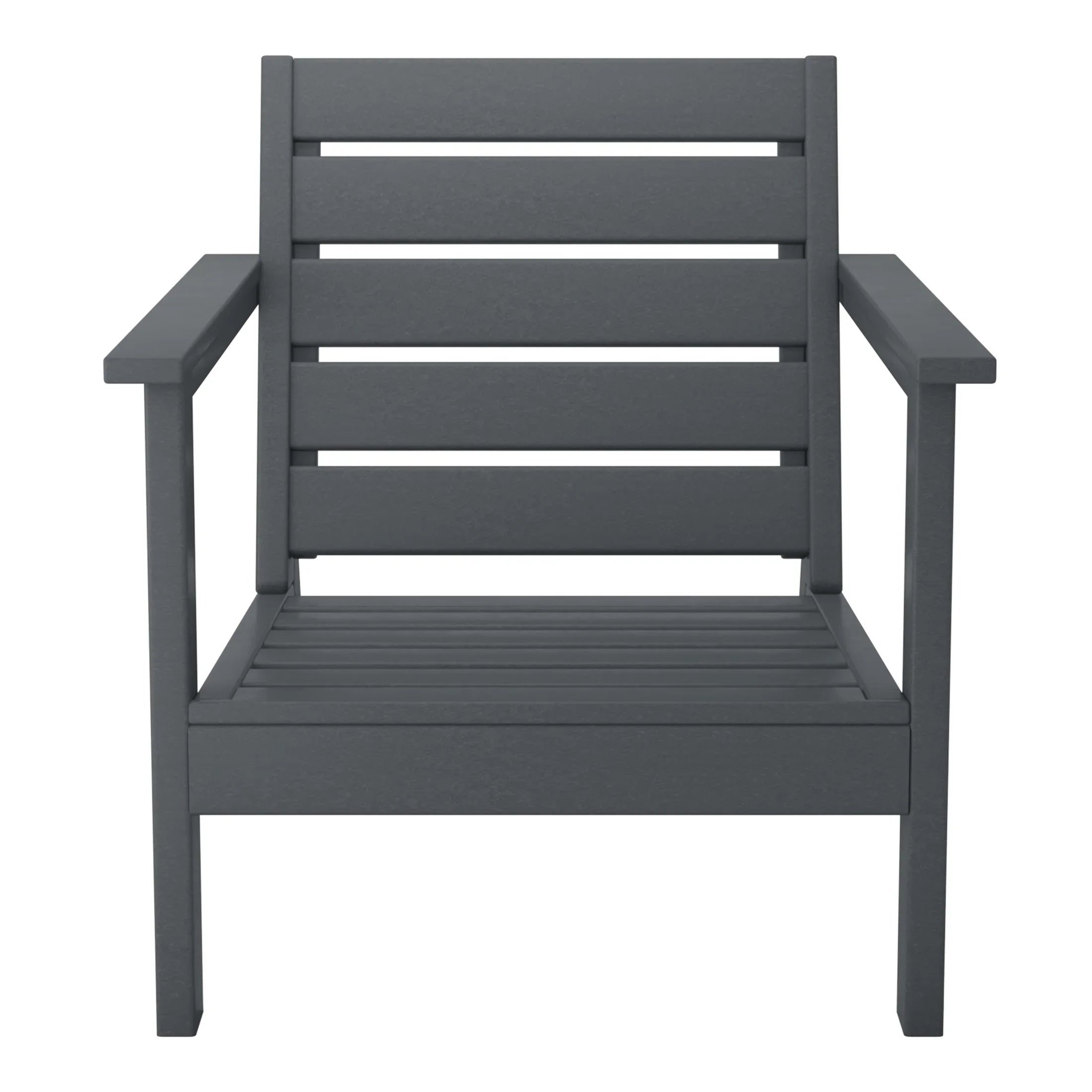 Portsmouth Outdoor Patio HDPE Deep Seating Armchair
