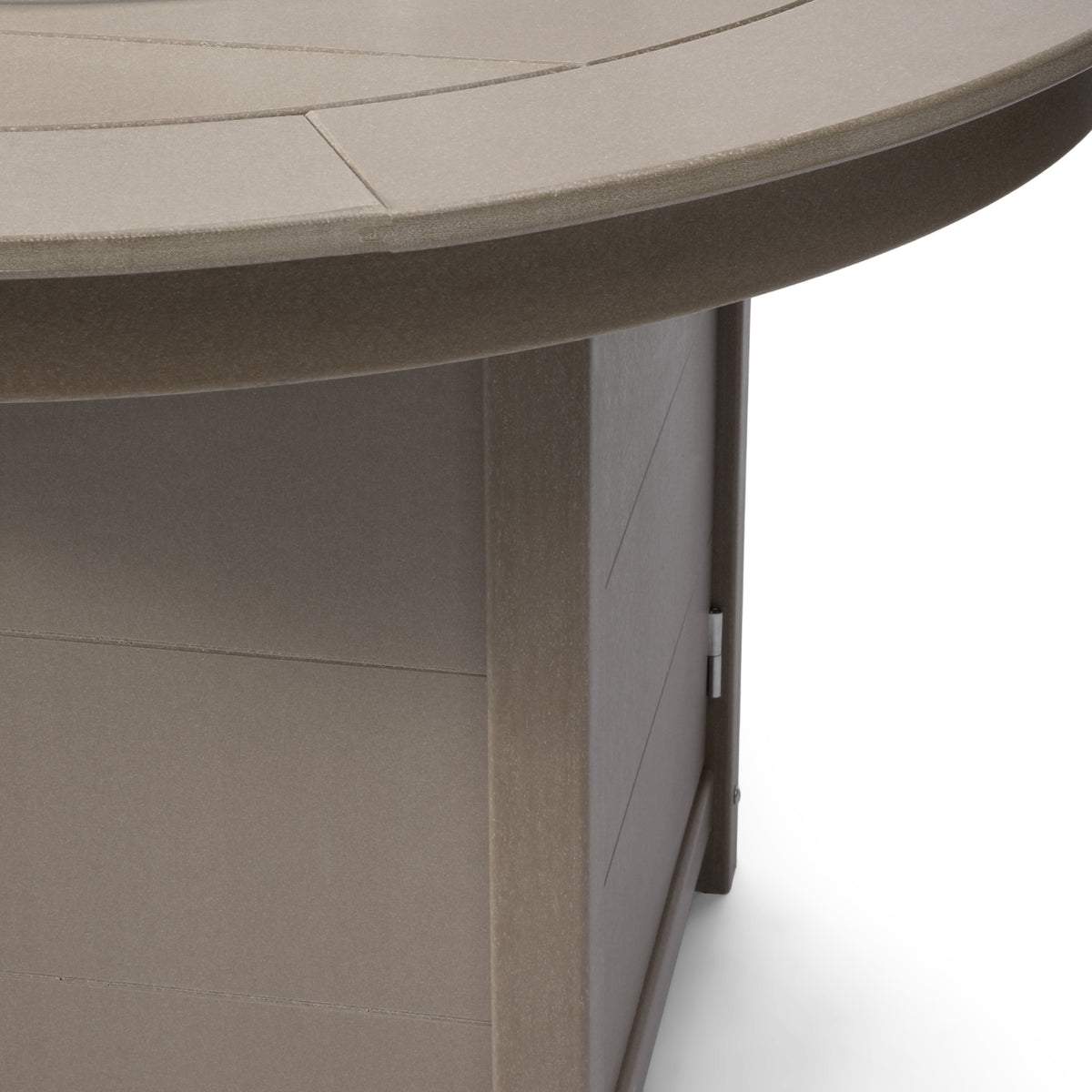Sol 47" Modern Outdoor Patio Propane Gas Round Fire Pit Table