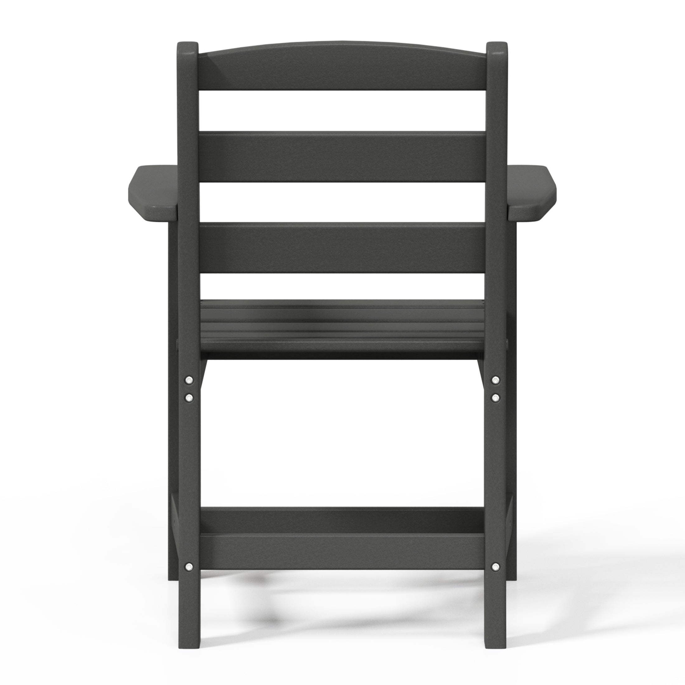 Palms Outdoor HDPE Patio Classic Dining Arm Chair