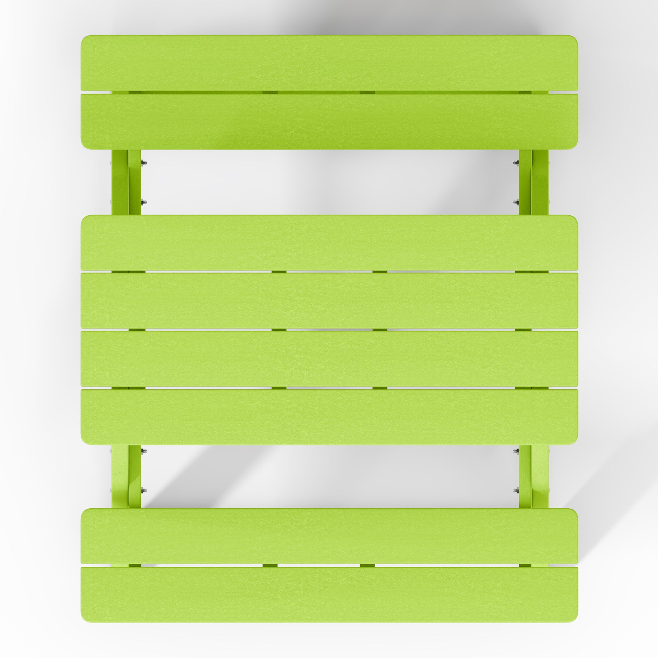 Paradise Outdoor Patio Kids HDPE Plastic Picnic Bench Table