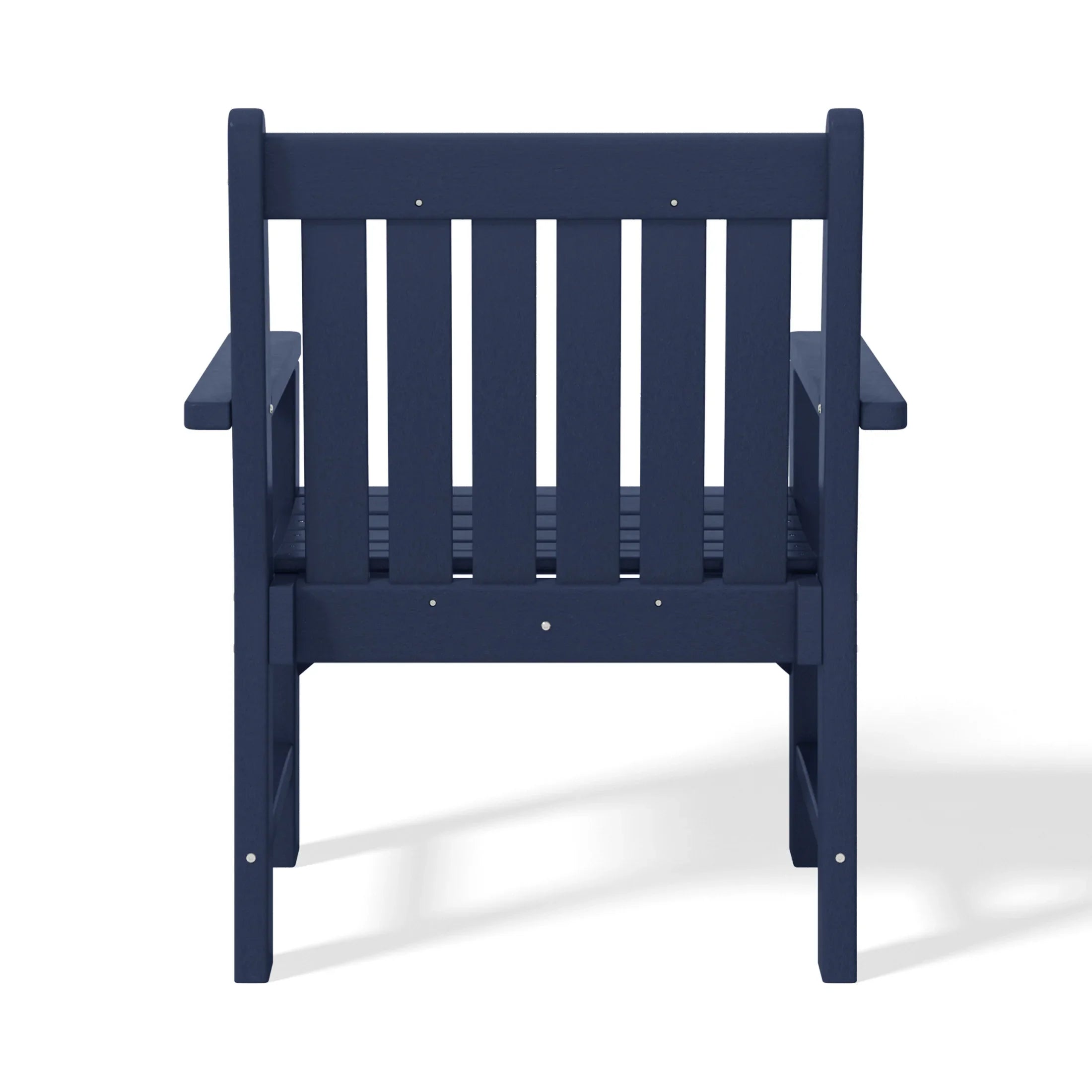 Paradise Outdoor Patio HDPE Adirondack Dining Arm Chair