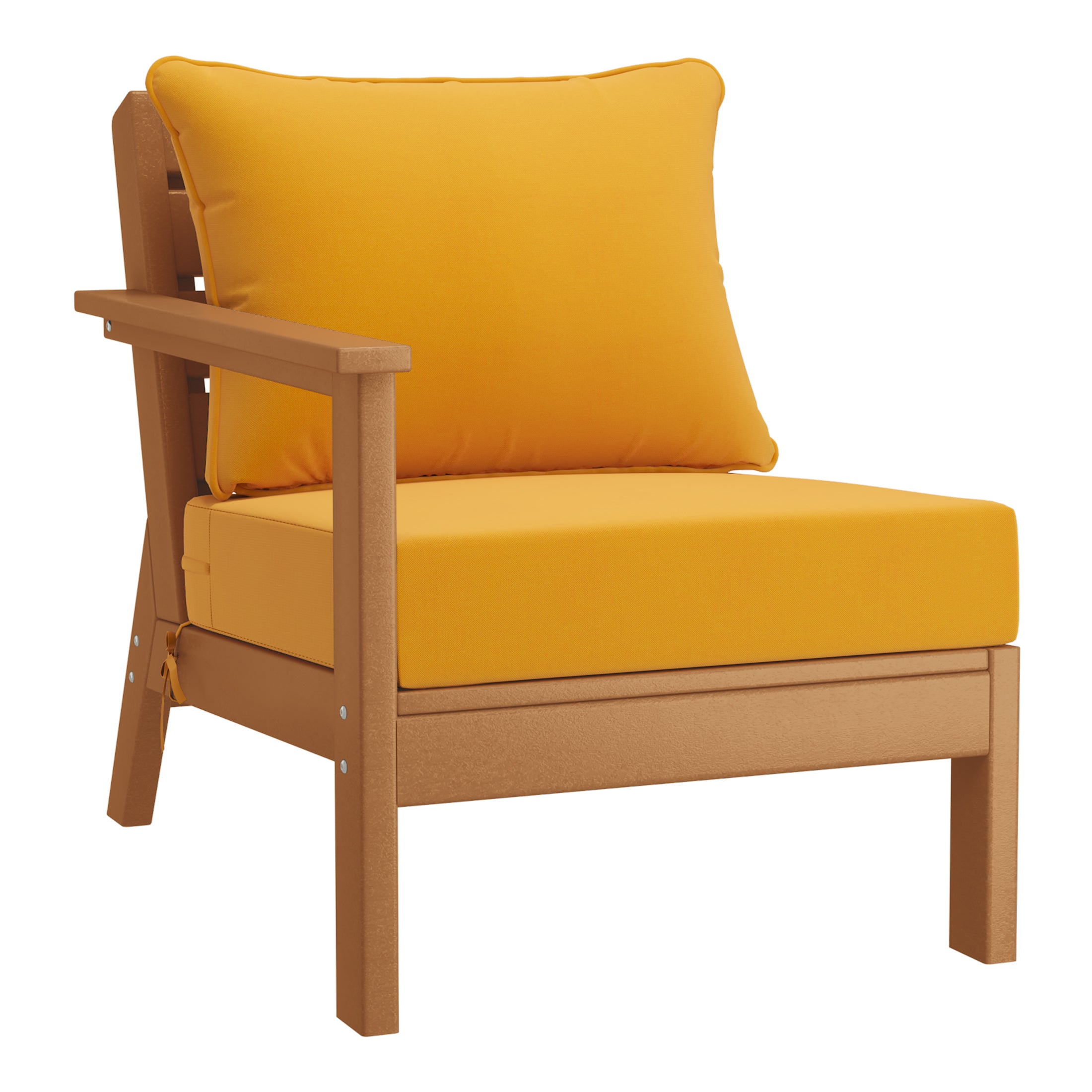 Portsmouth Outdoor 5-Piece Modular Sectional Patio Furniture Sofa Set