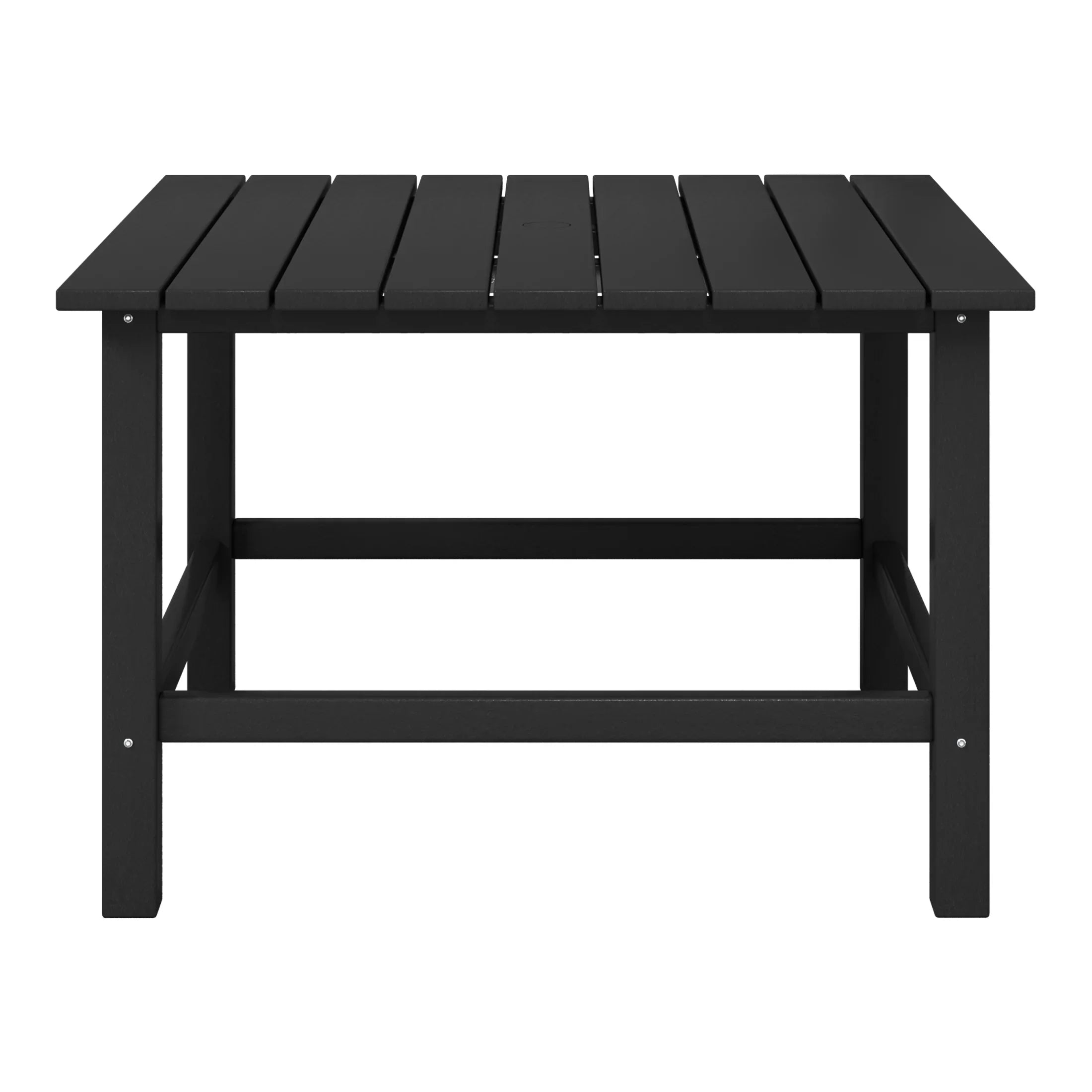 Paradise Kids Outdoor Patio Furniture HDPE 30" Wide Square Dining Table