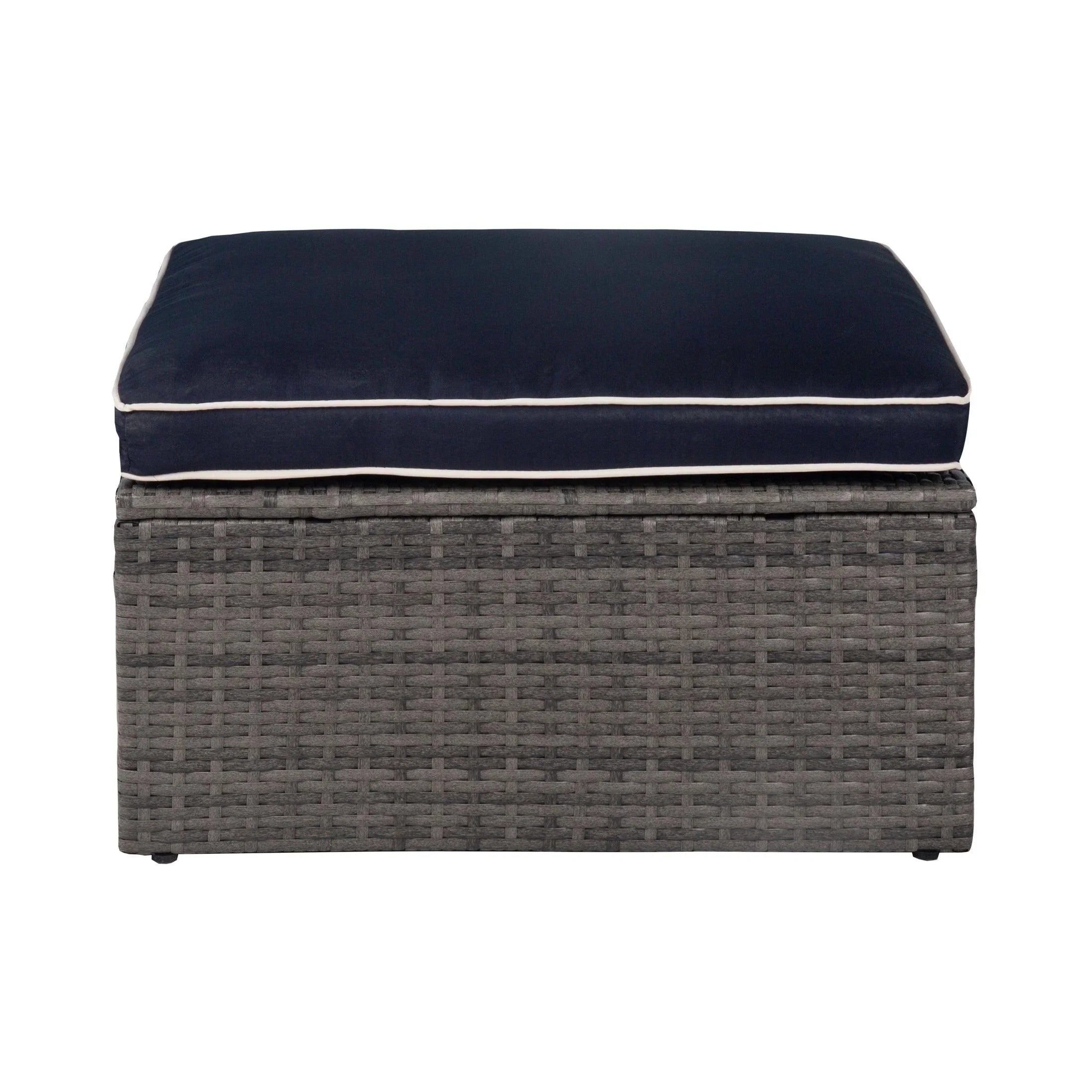 London 4-Piece Outdoor Rattan Wicker Sectional Sofa Furniture Set - Costaelm