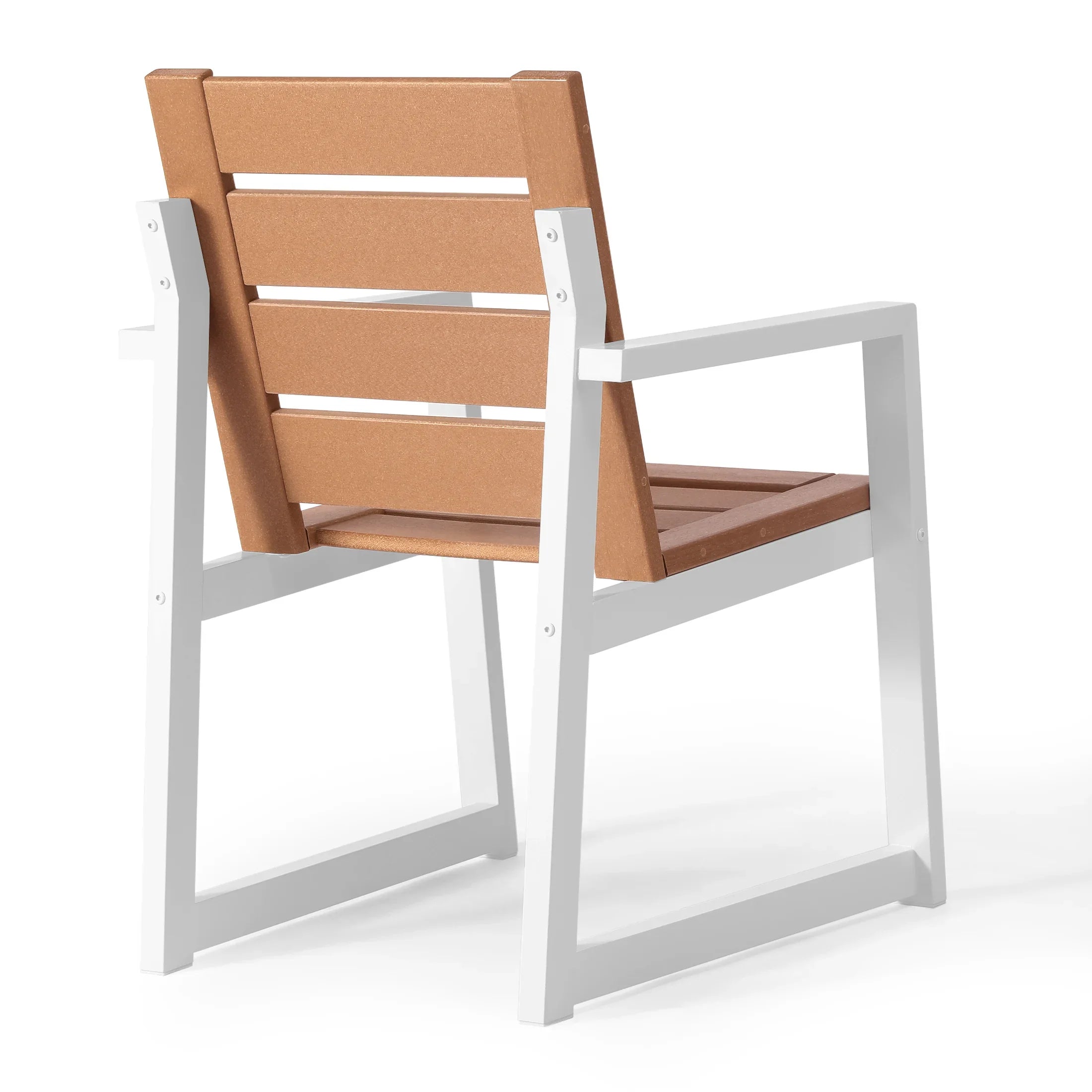 Stinson HDPE Outdoor Patio Dining Arm Chair