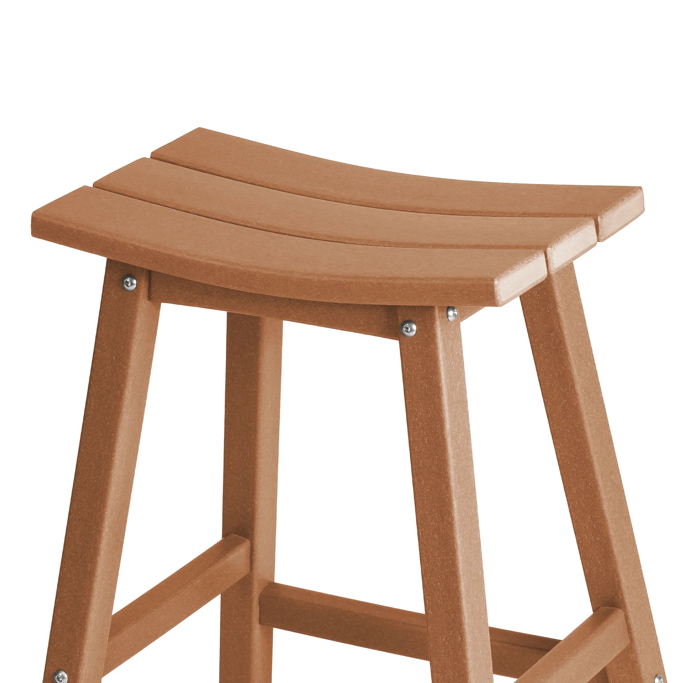 Paradise 24" height Outdoor / Patio Saddle bar stool