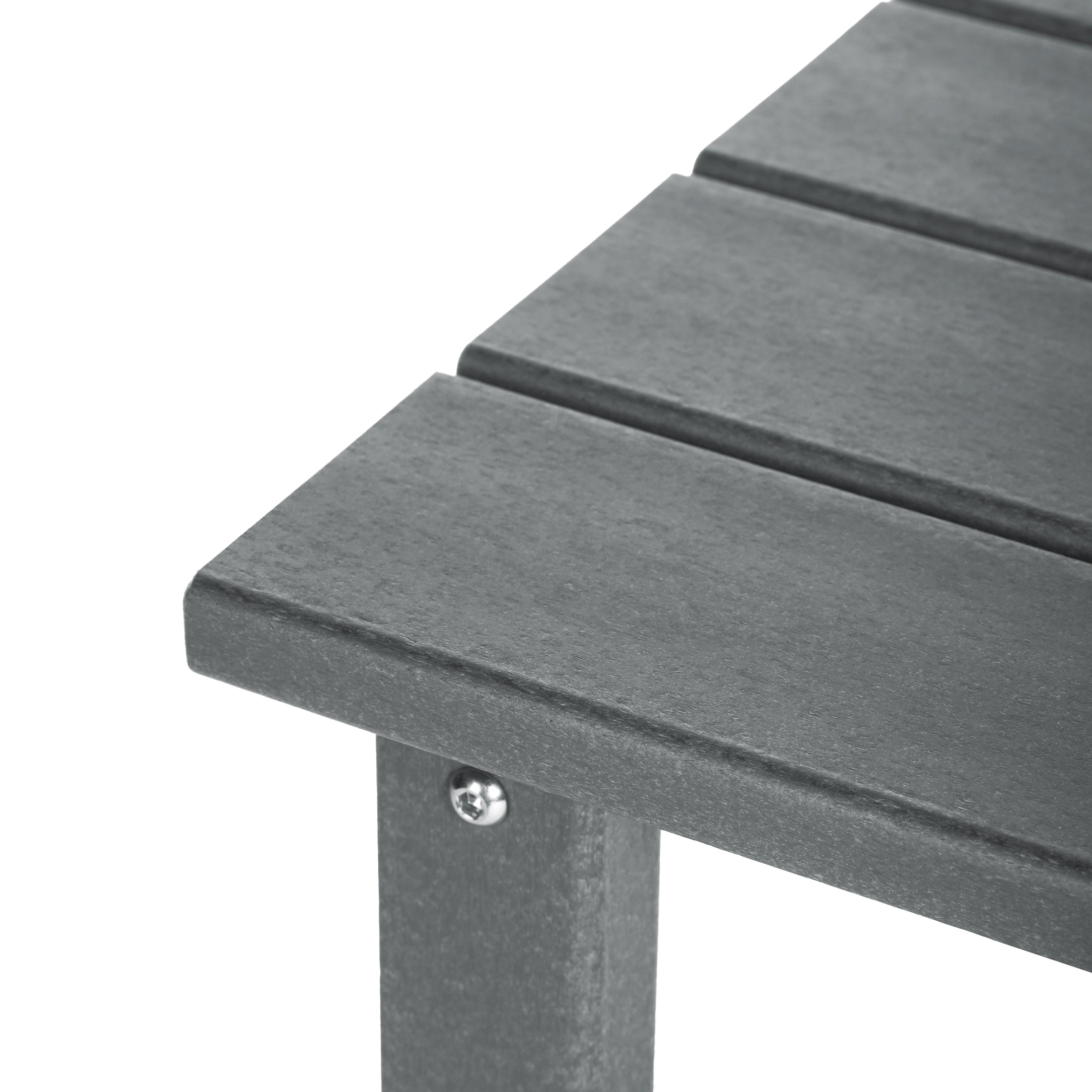 Paradise Kids Outdoor Patio Furniture HDPE Adirondack Square Side Table