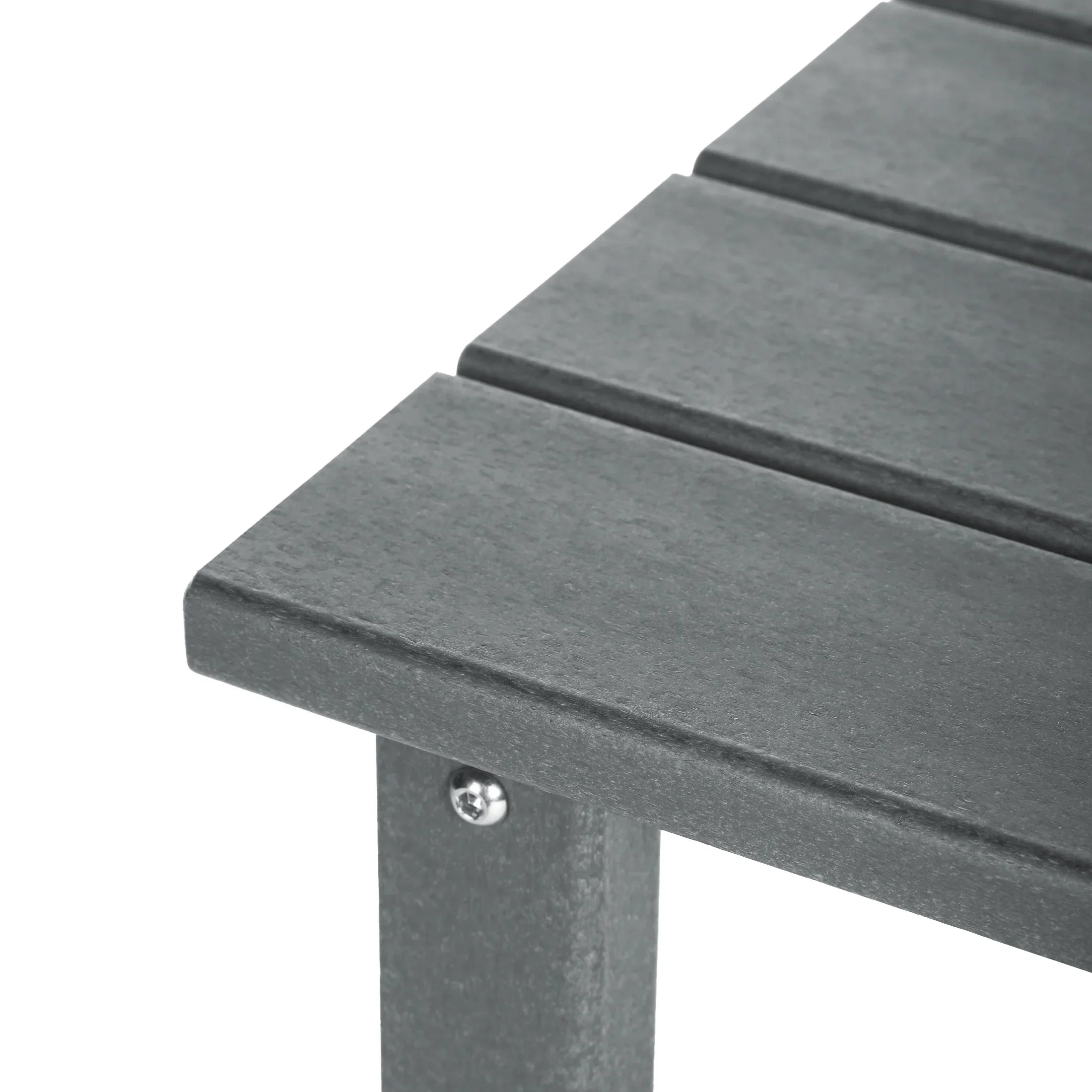Paradise Kids Outdoor Patio Furniture HDPE Adirondack Square Side Table