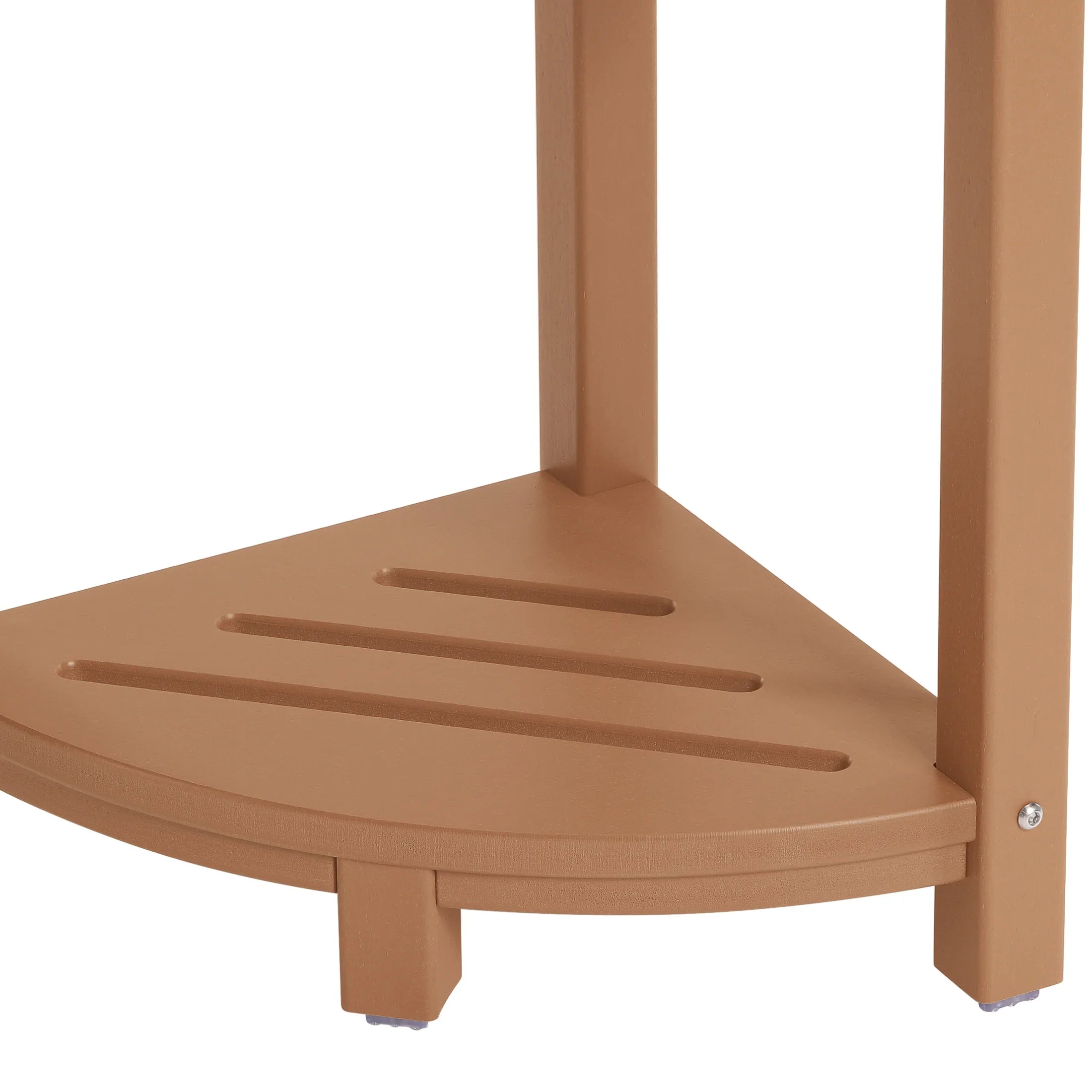 Ventura HDPE Plastic Waterproof Shower Corner Bench
