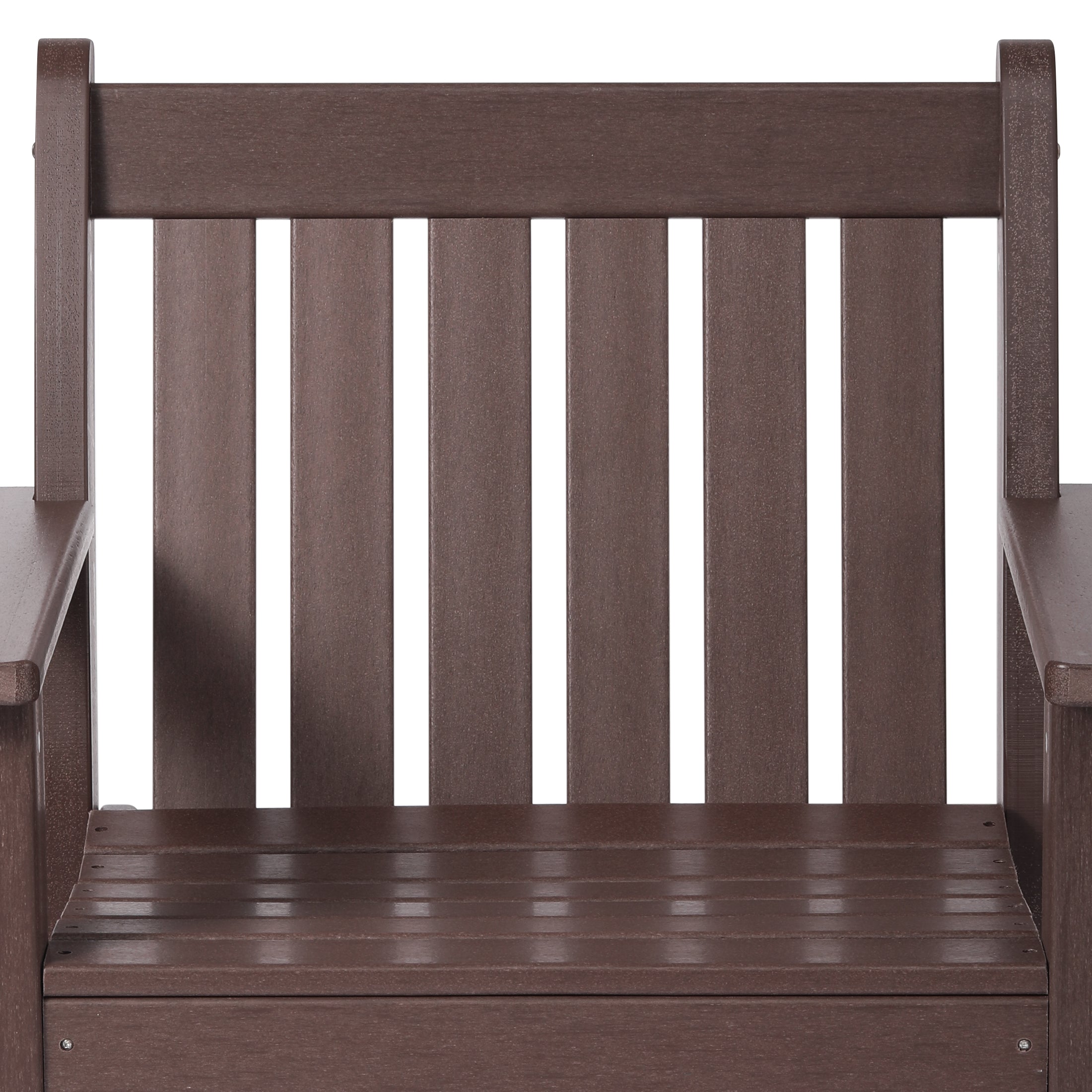 Paradise 5-Piece HDPE Outdoor Patio Chair and Round Table Dining Set