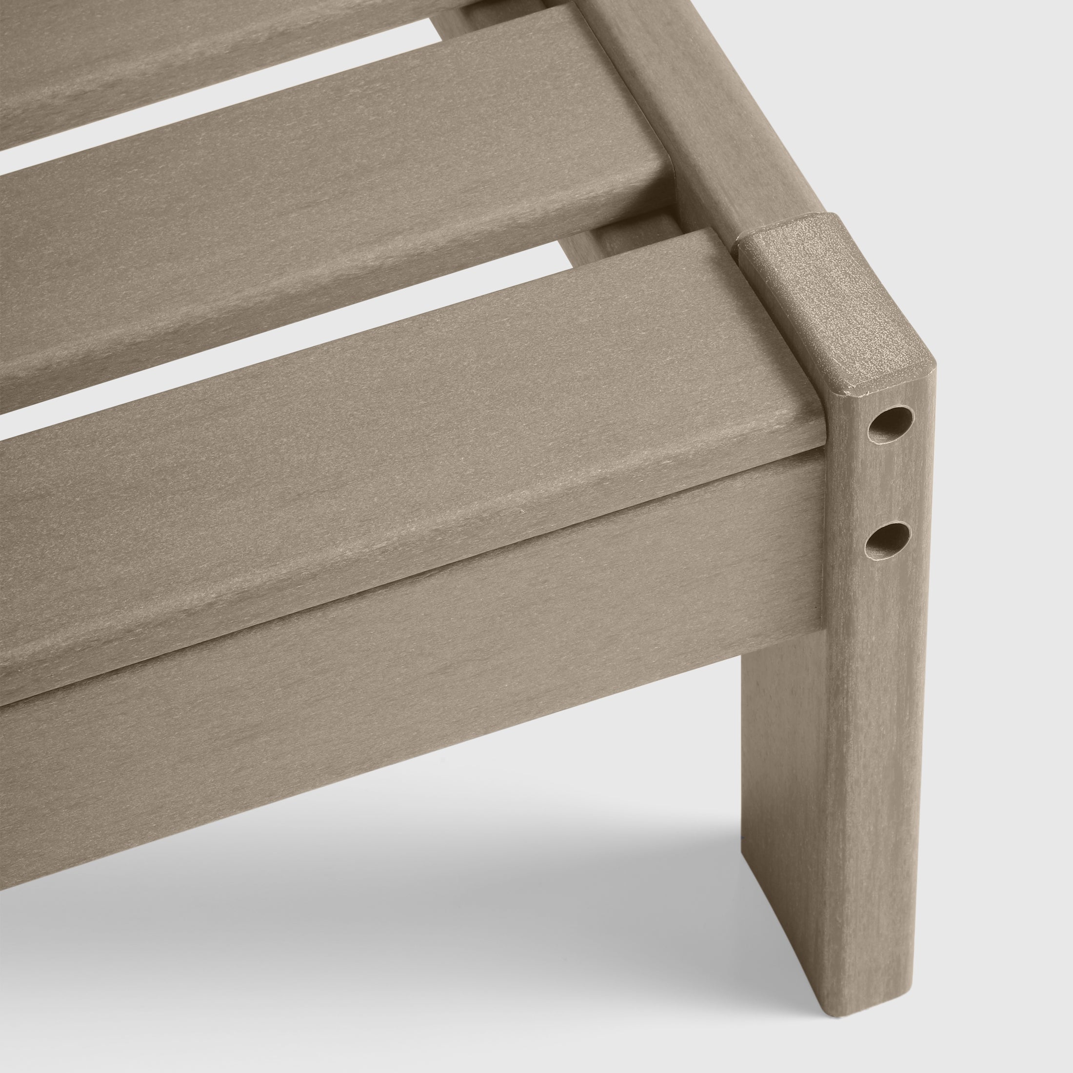 Portsmouth Outdoor Modern HDPE Patio Club Chair with Deep Seat Cushions