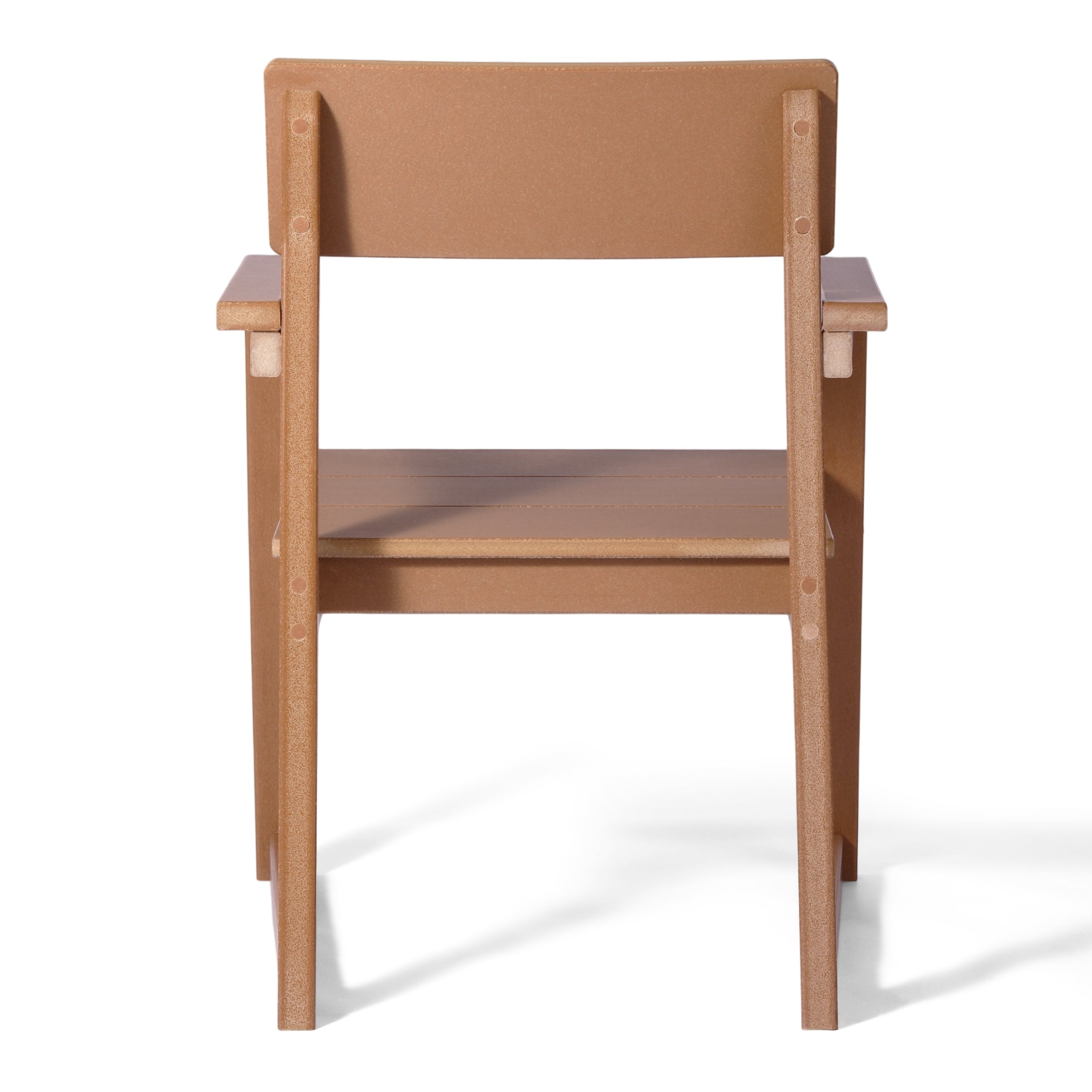Cambria Modern HDPE Outdoor Patio Dining Arm Chairs (Set of 2)