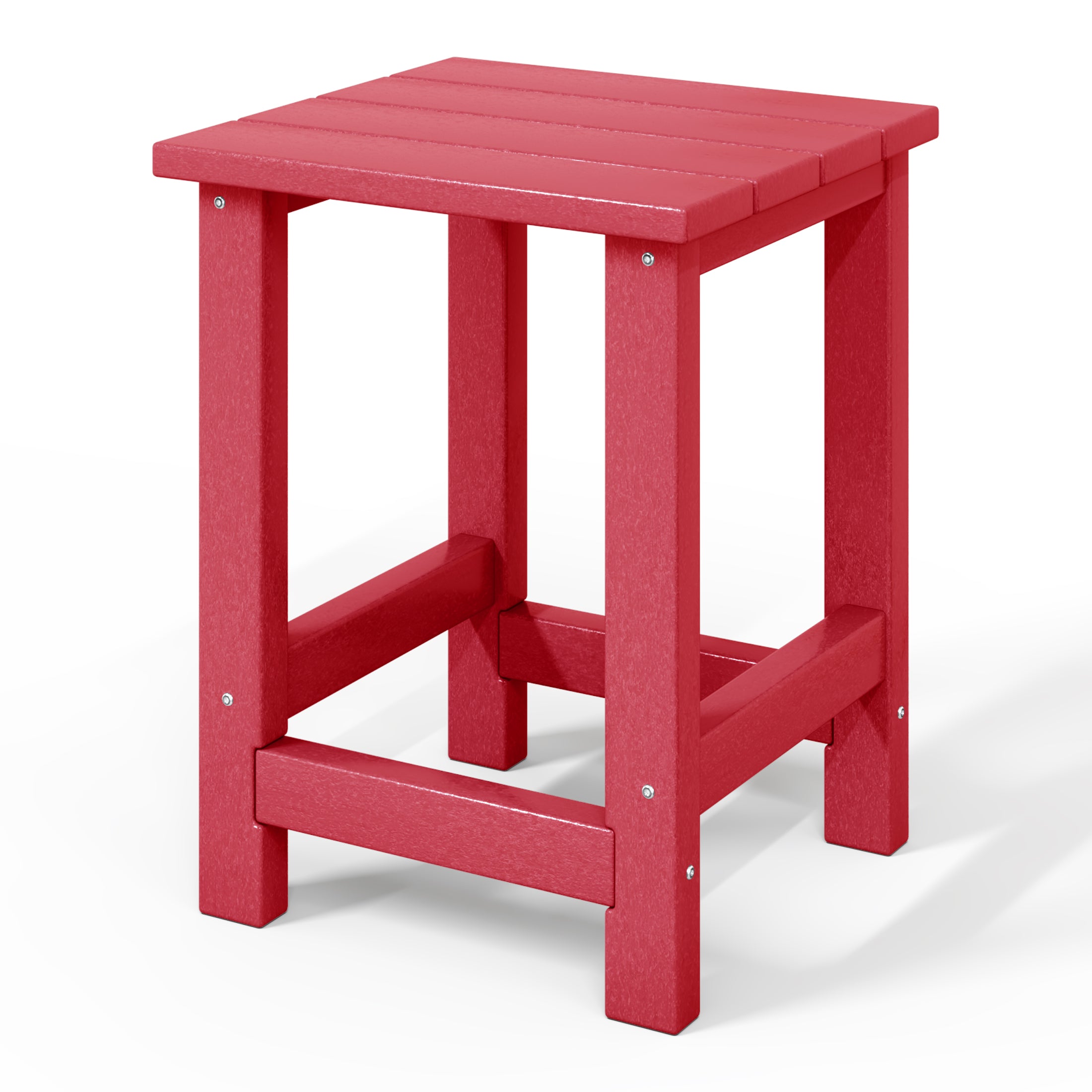 Paradise Kids Outdoor Patio Furniture HDPE Adirondack Square Side Table