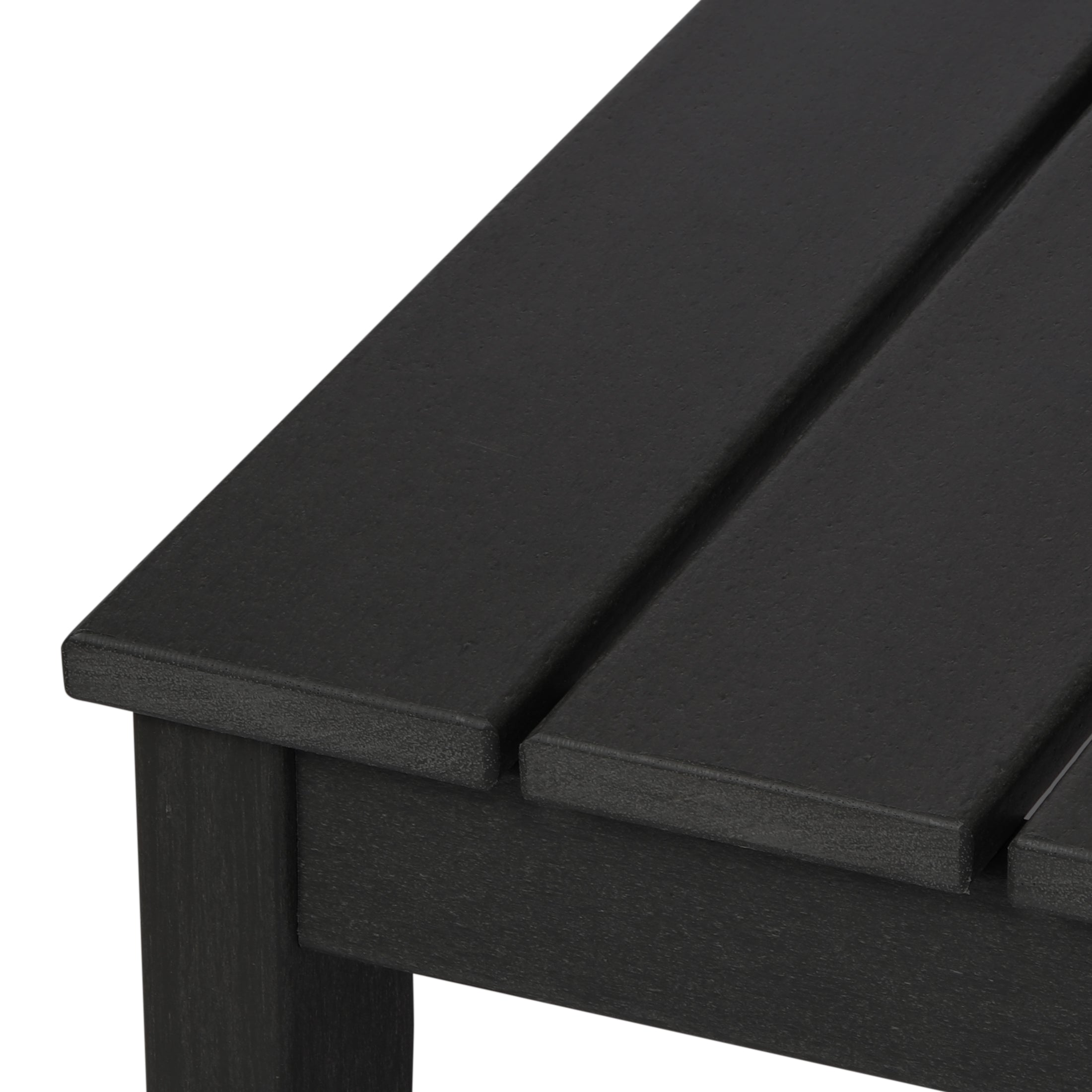 Paradise Low Outdoor HDPE Patio Rectangle Coffee Table