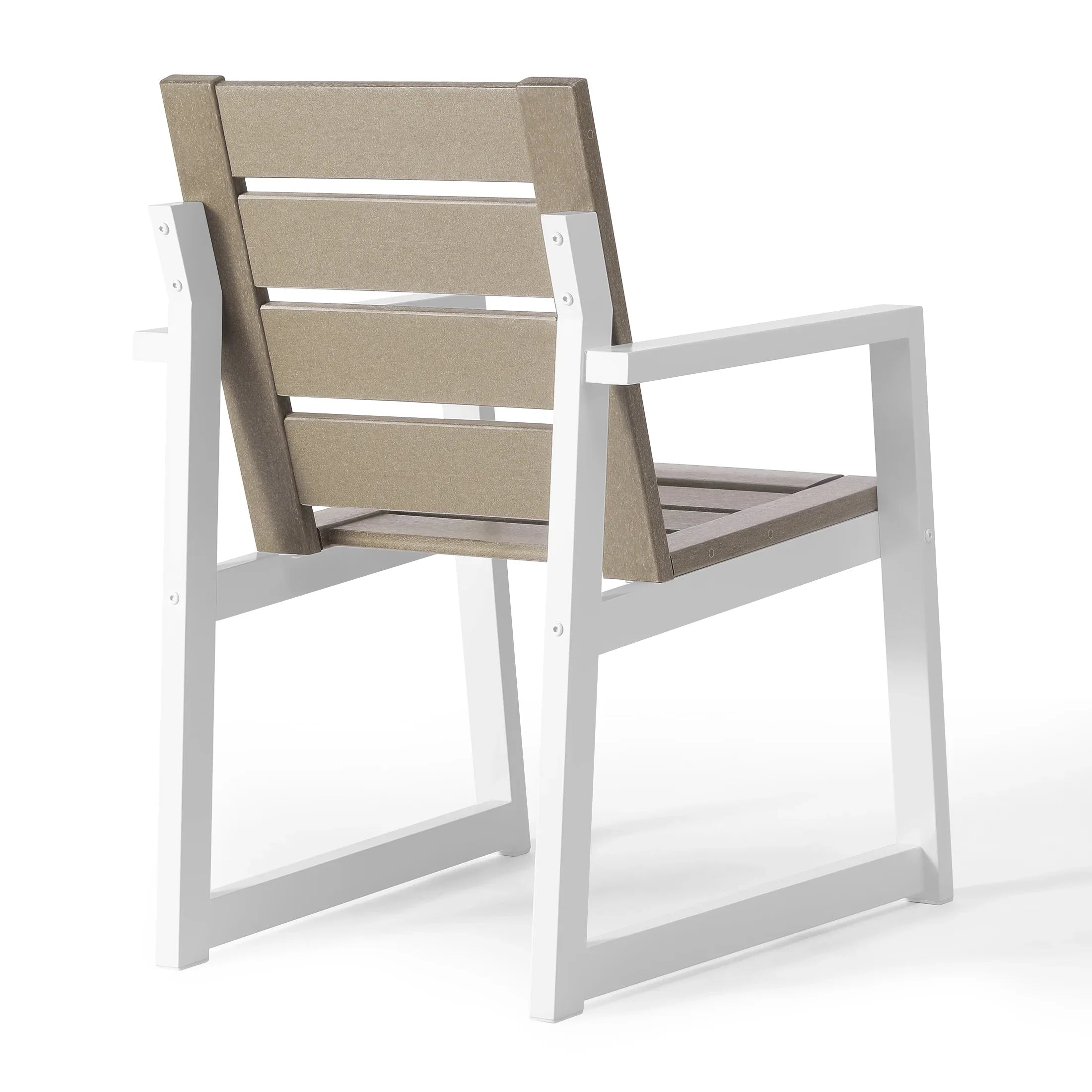 Stinson HDPE Outdoor Patio Dining Arm Chair