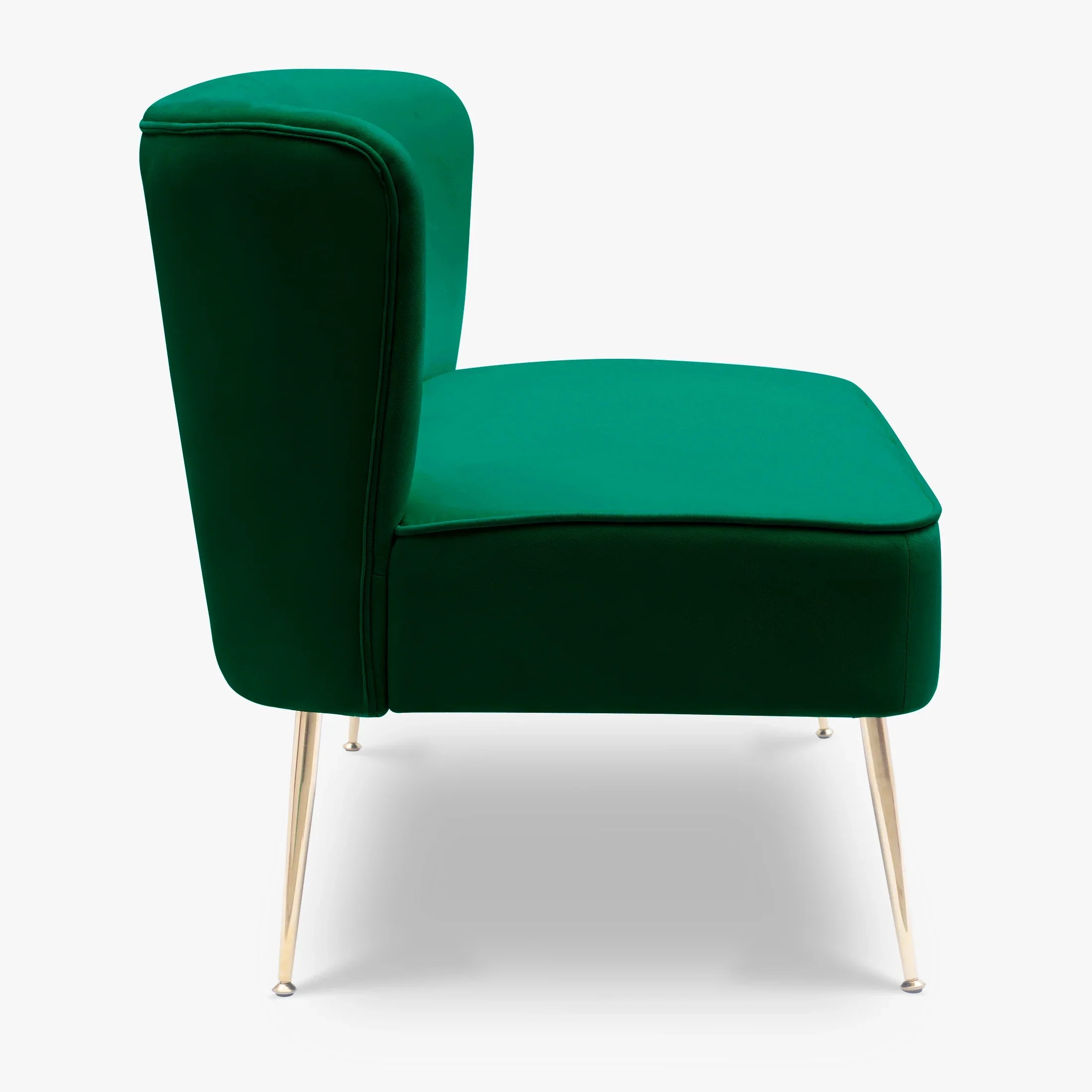 Alaia Mid Century Modern Tufted Velvet Loveseat Sofa and 25" Accent Chair 3-Piece Set