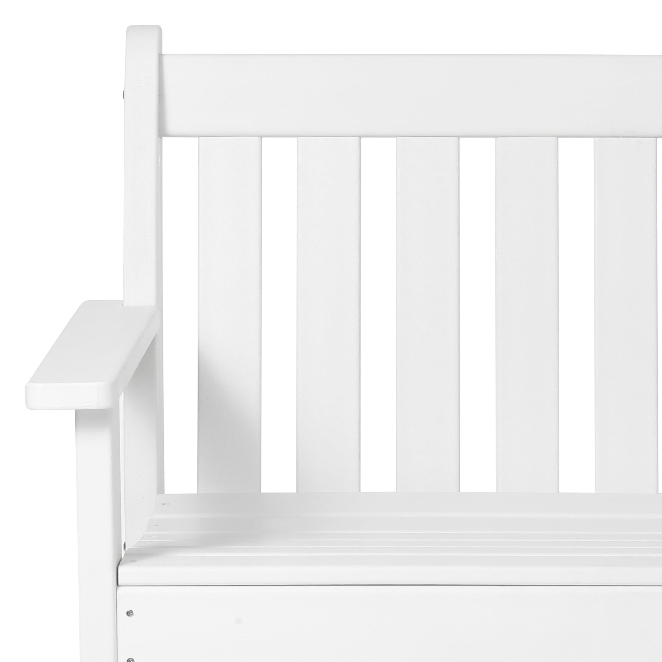 Paradise 3-Piece HDPE Outdoor Patio Furniture Couch and Coffee Table Set