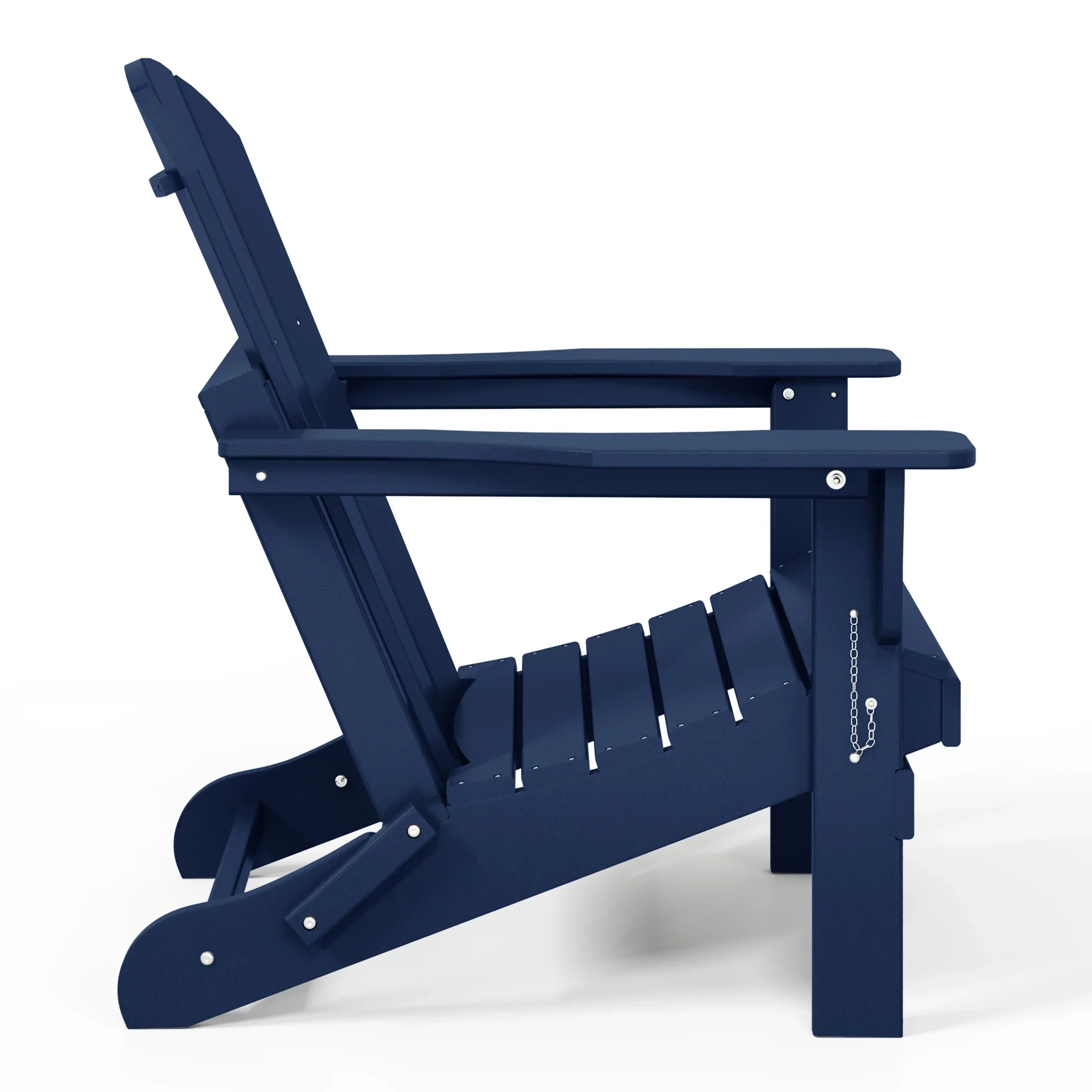 Paradise Outdoor Folding Poly Adirondack Chair (Set of 8)