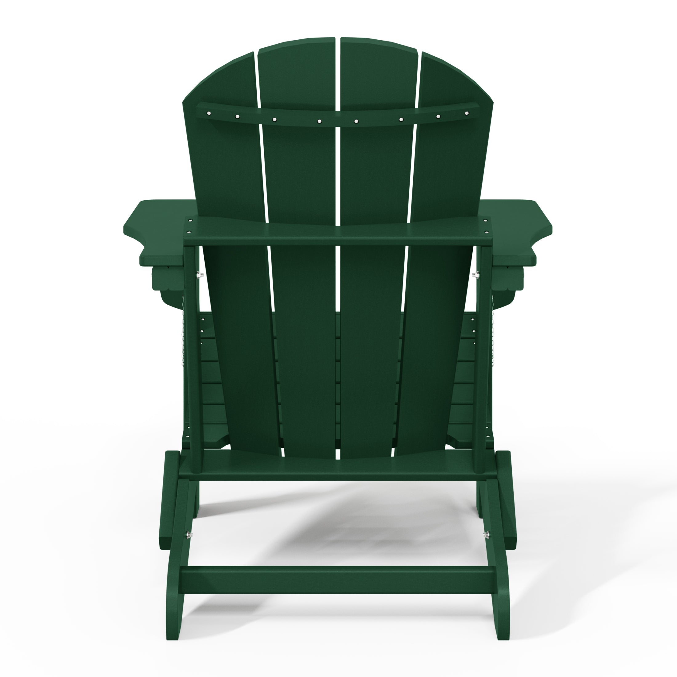 Paradise Outdoor Folding Poly Adirondack Chair (Set of 8)
