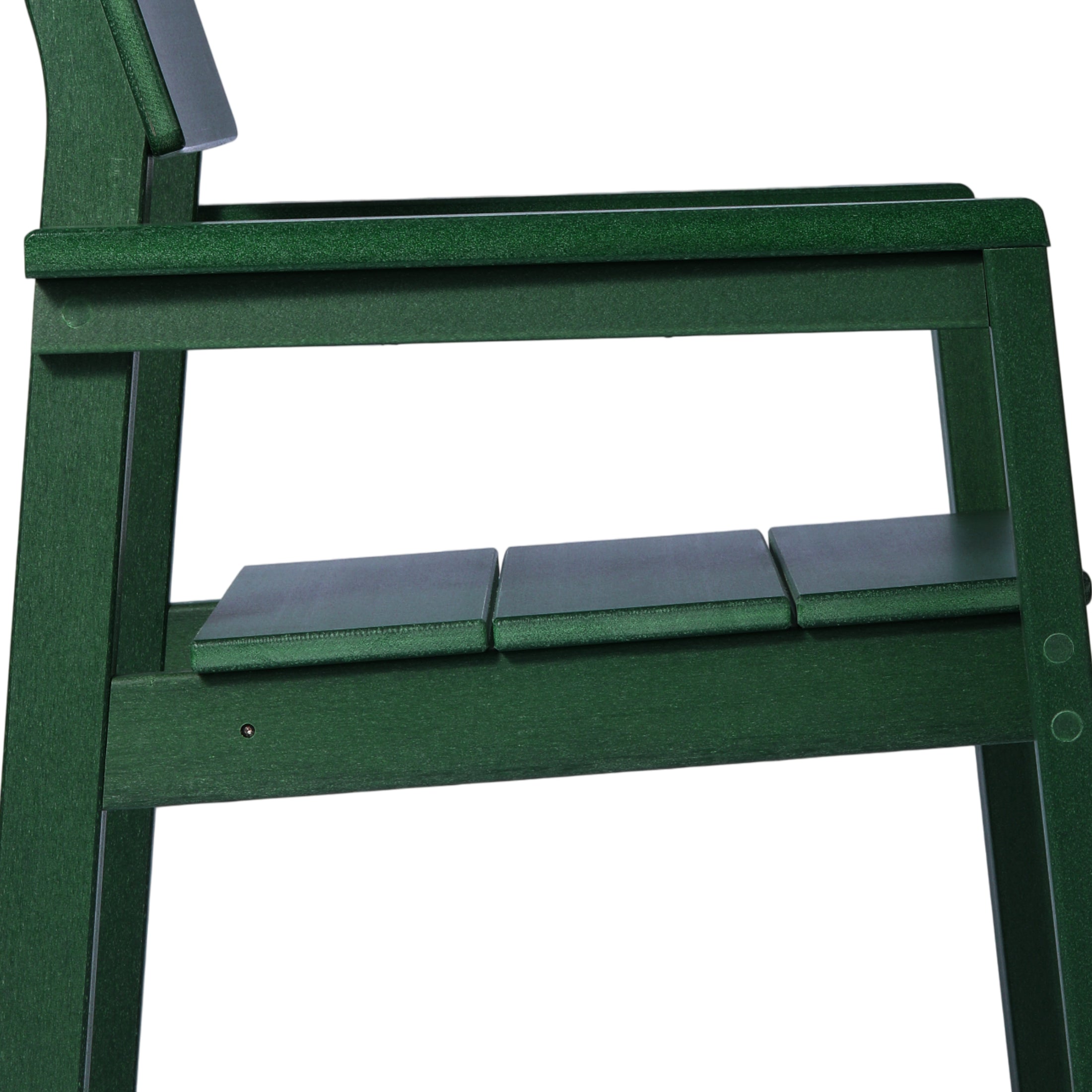 Cambria Modern HDPE Outdoor Patio Dining Arm Chairs (Set of 2)