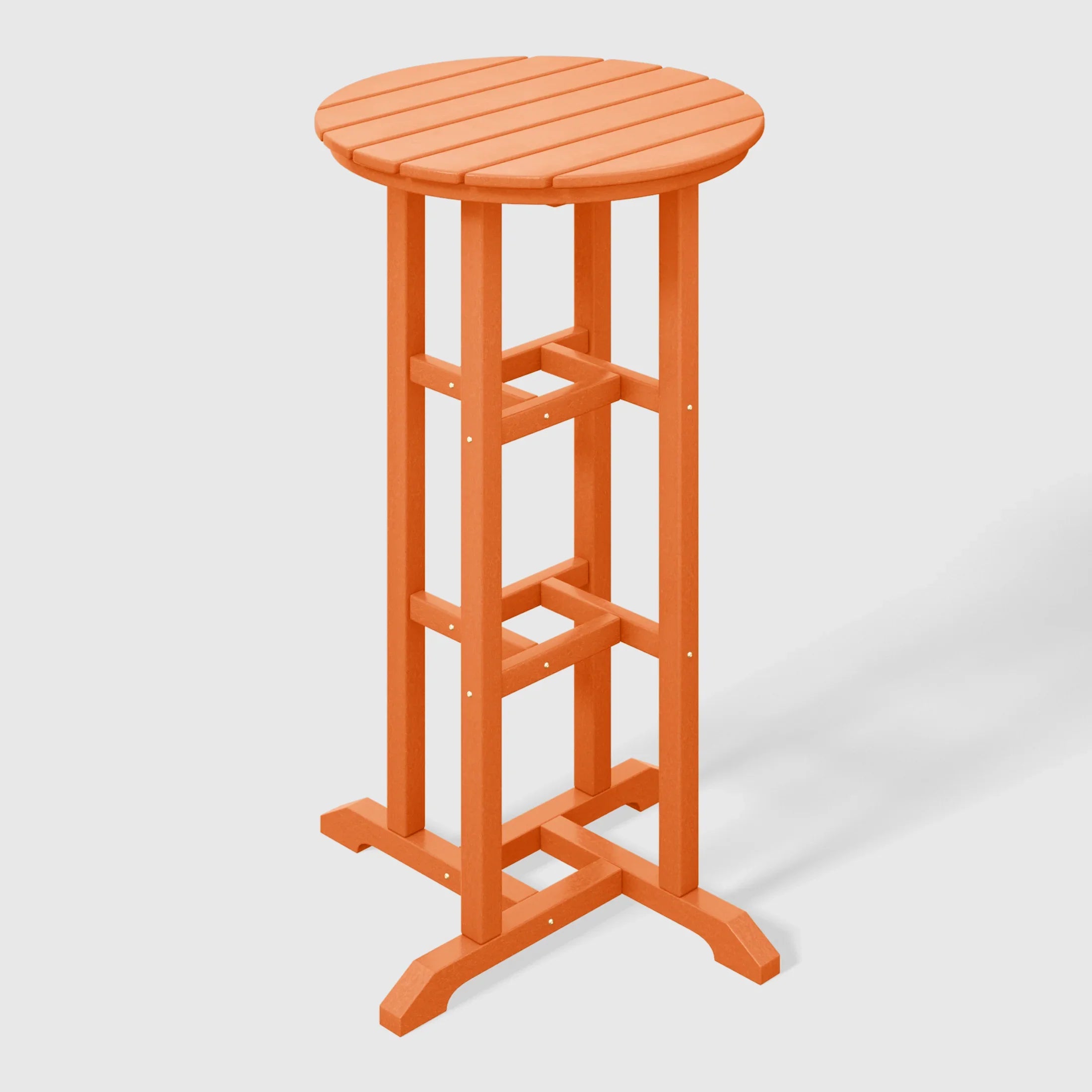 Paradise Outdoor Patio Bar Height Table and Bar Stool 4-Piece Dining Set
