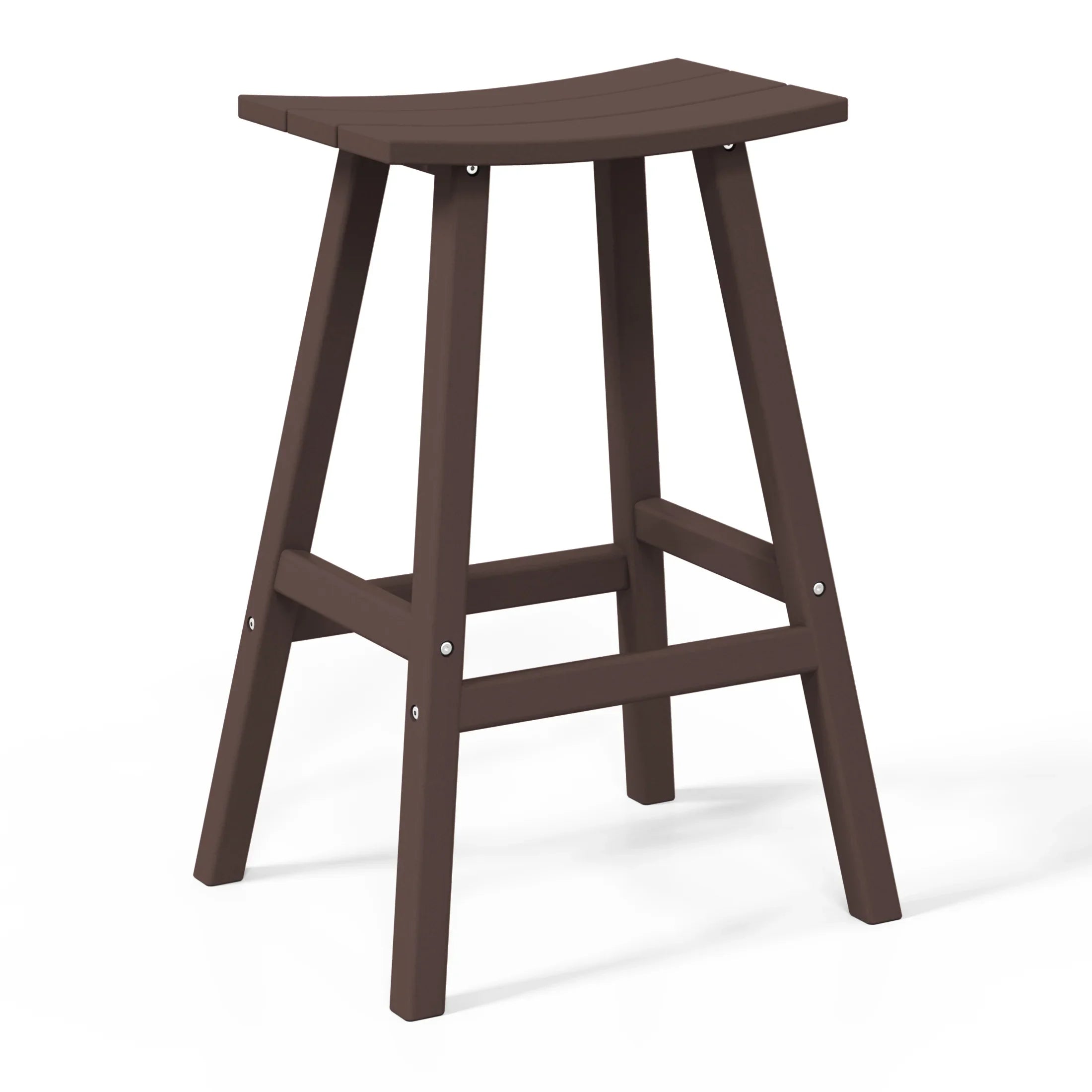 Paradise 2 piece set of 29" height Outdoor / Patio Saddle bar stools