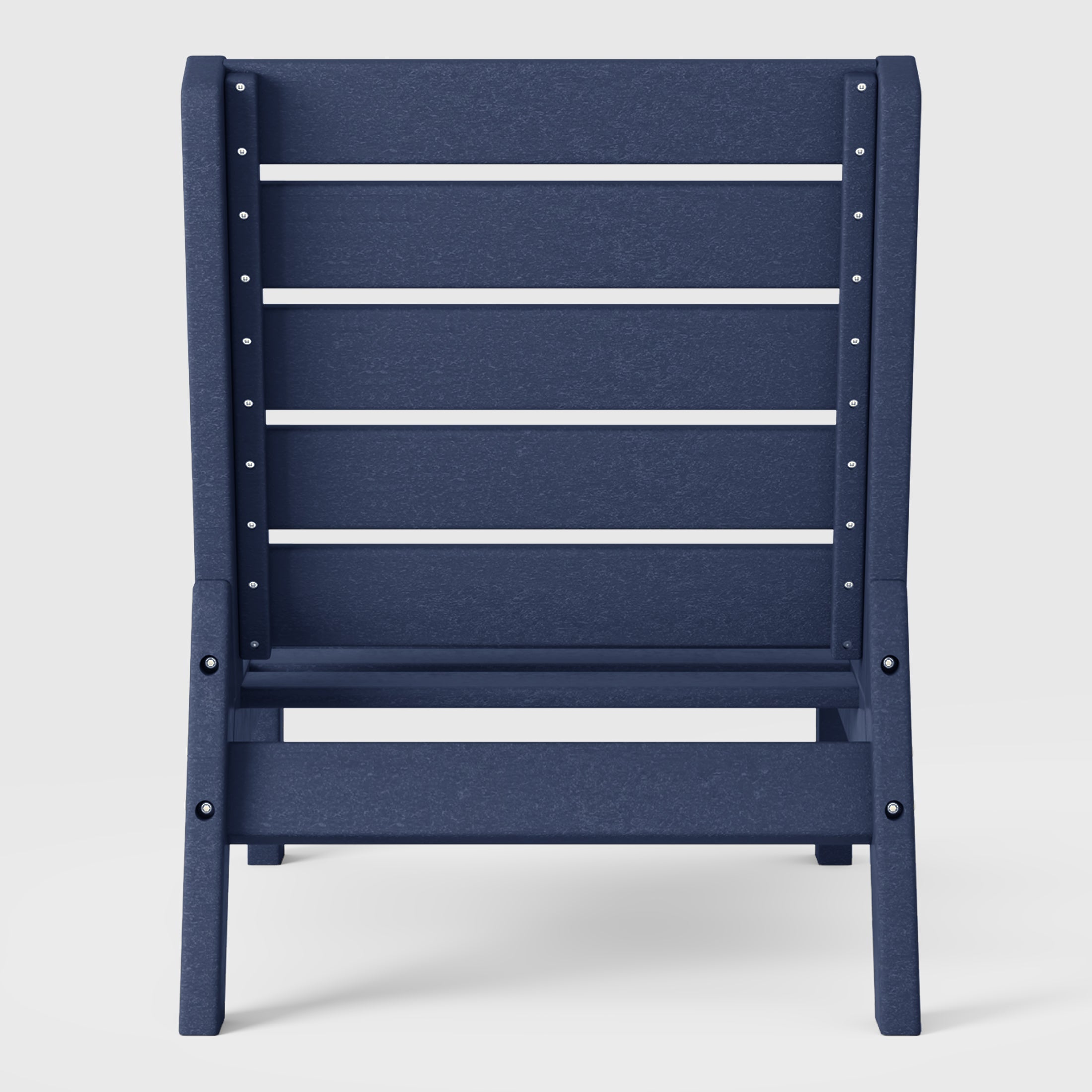 Portsmouth Outdoor HDPE Deep Seating Modular Armless Patio Chair