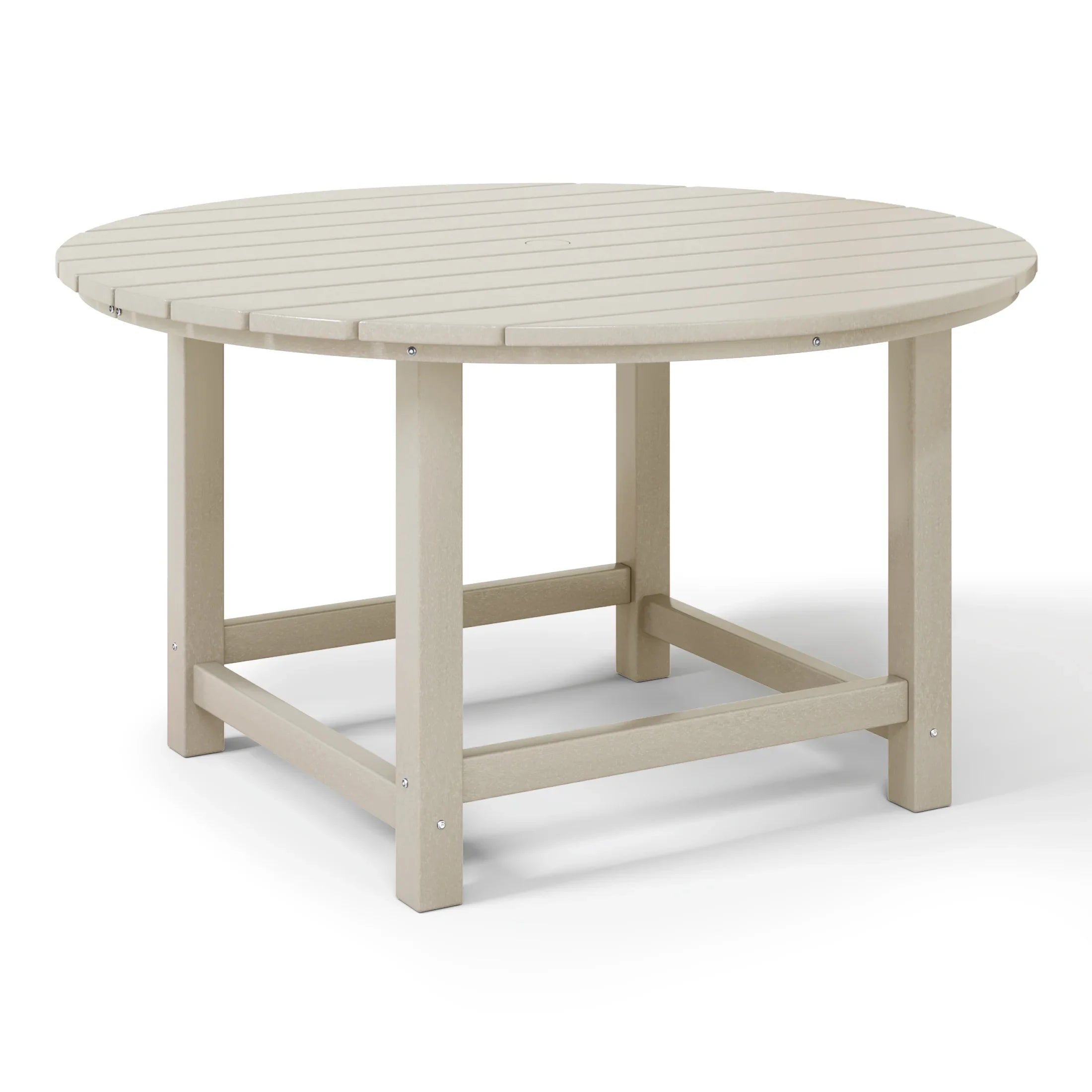 Paradise Kids 5-Piece HDPE Outdoor Patio Round Dining Table and Chairs Set