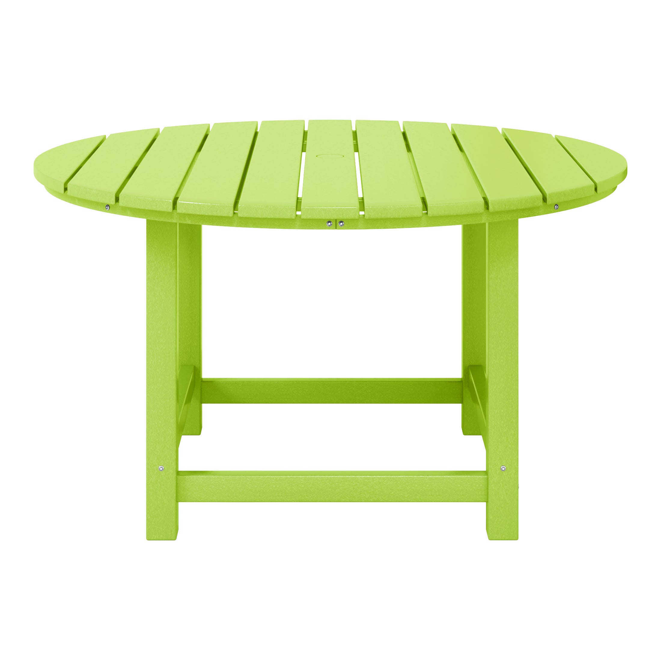 Paradise Kids Outdoor Patio Furniture HDPE 38" Wide Round Dining Table