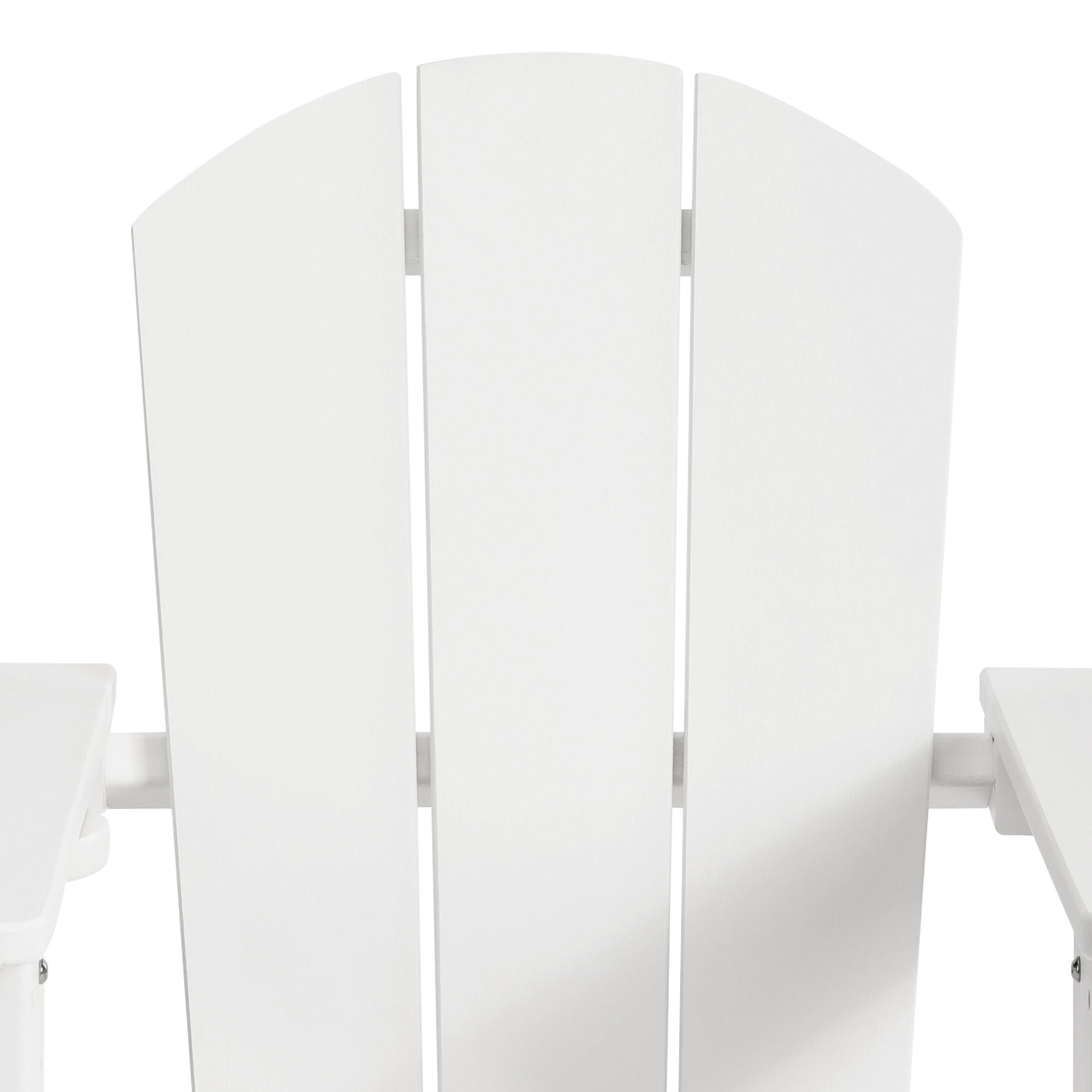 Paradise Outdoor HDPE Plastic Preschool Toddler Classic Adirondack Rocking Chairs (Set of 2)