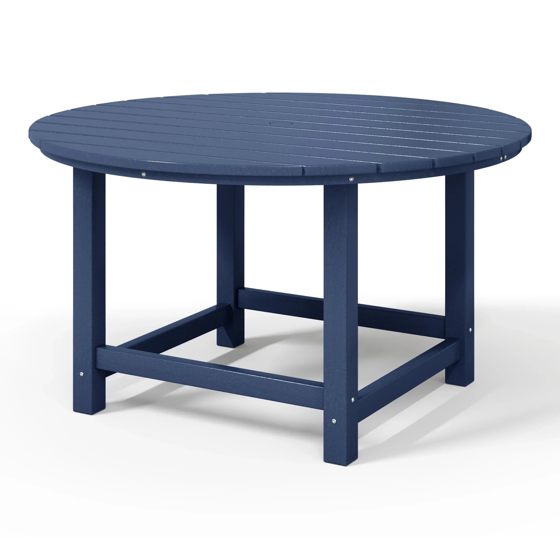 Paradise Kids Outdoor Patio Furniture HDPE 38" Wide Round Dining Table