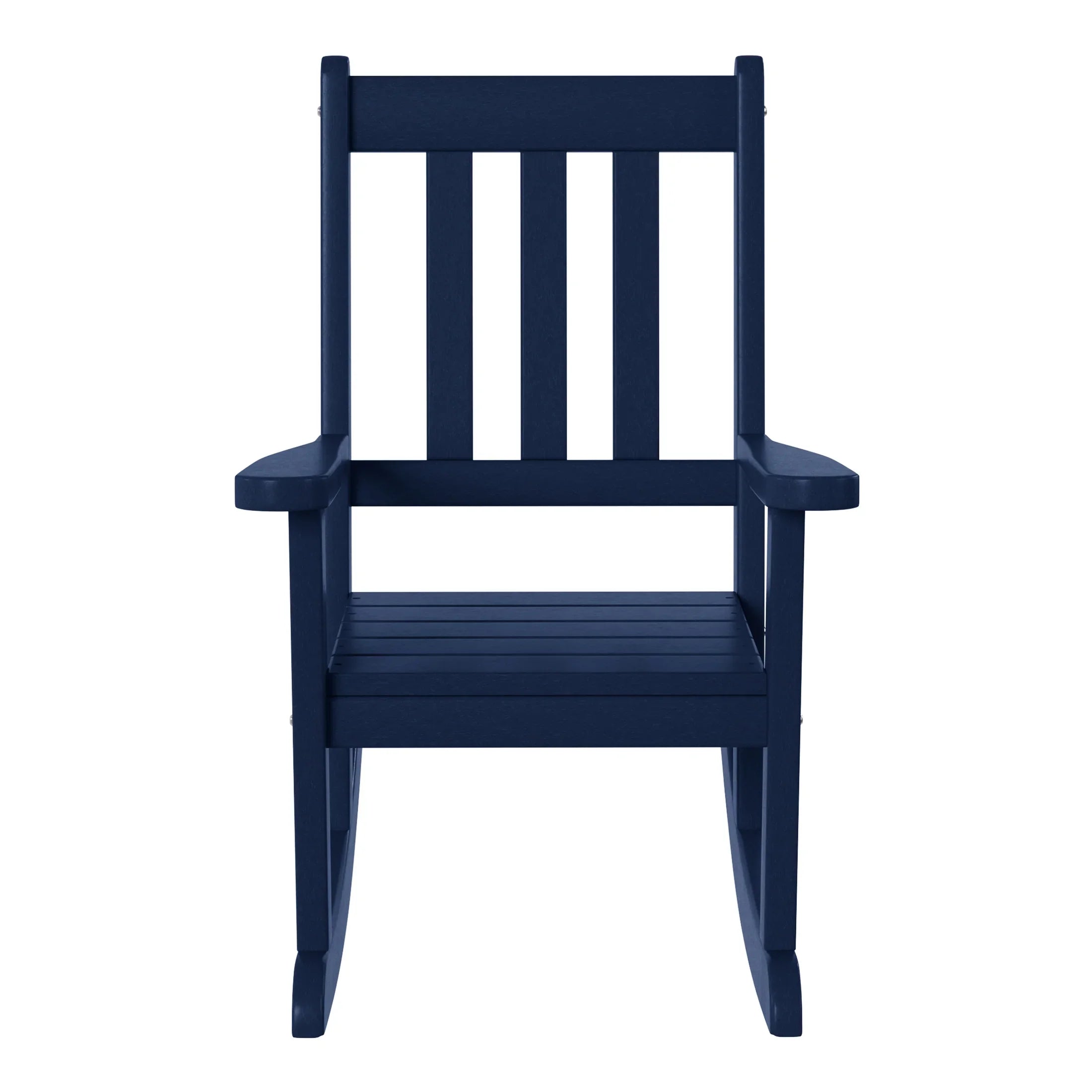 Paradise Outdoor HDPE Plastic Preschool Toddler Rocking Chairs (Set of 2)