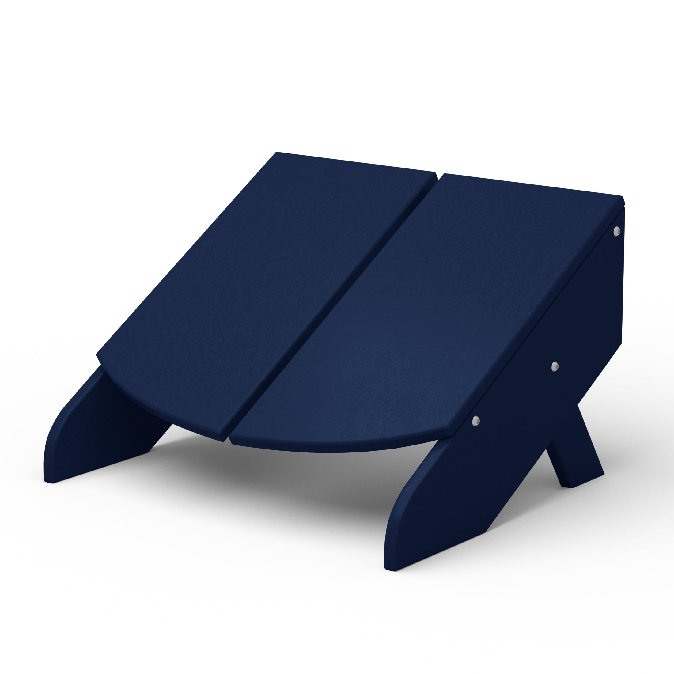 Seaview Modern HDPE Plastic Folding Patio Adirondack Ottoman