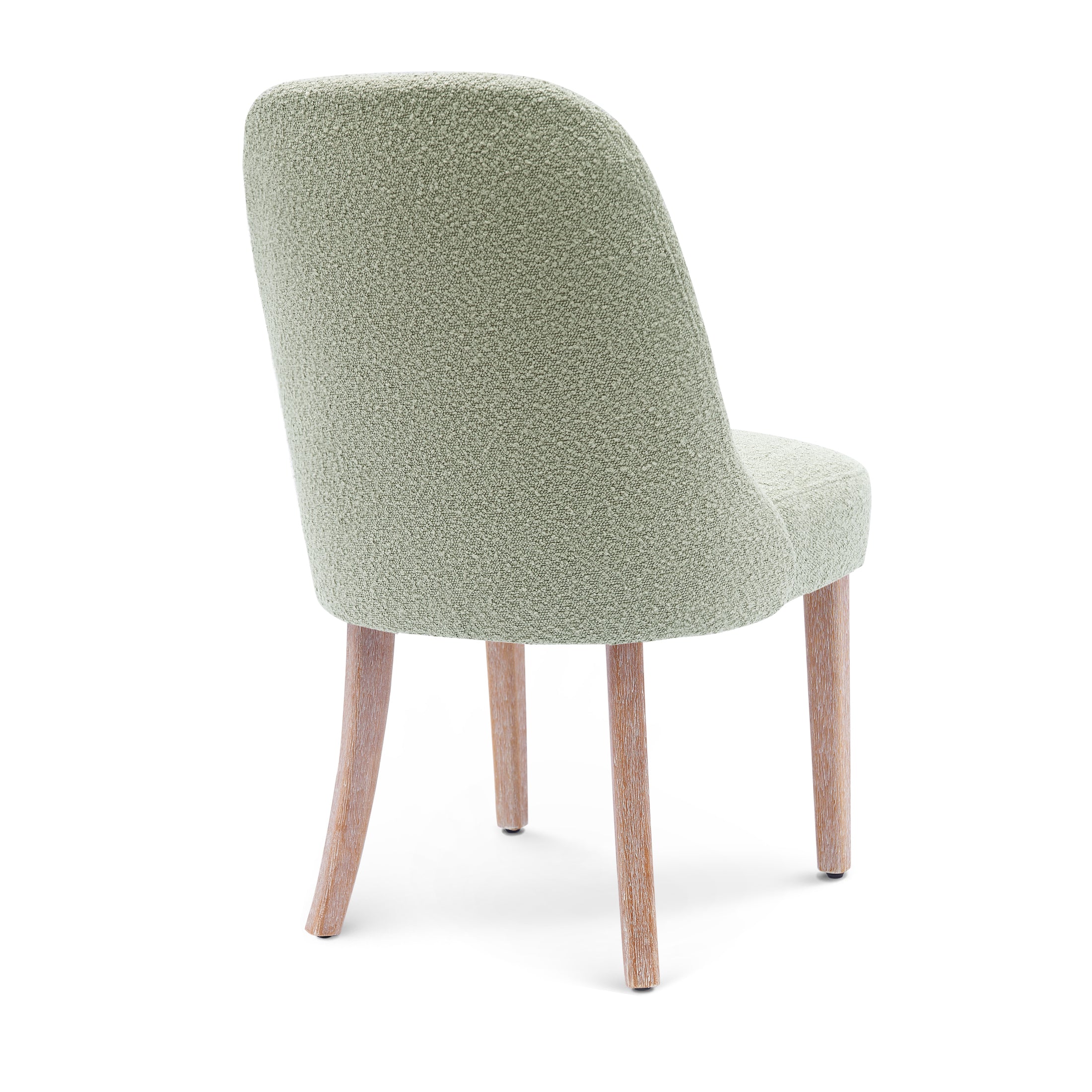 Amélie Mid-Century Modern Upholstered Boucle Dining Chair (Set of 6)