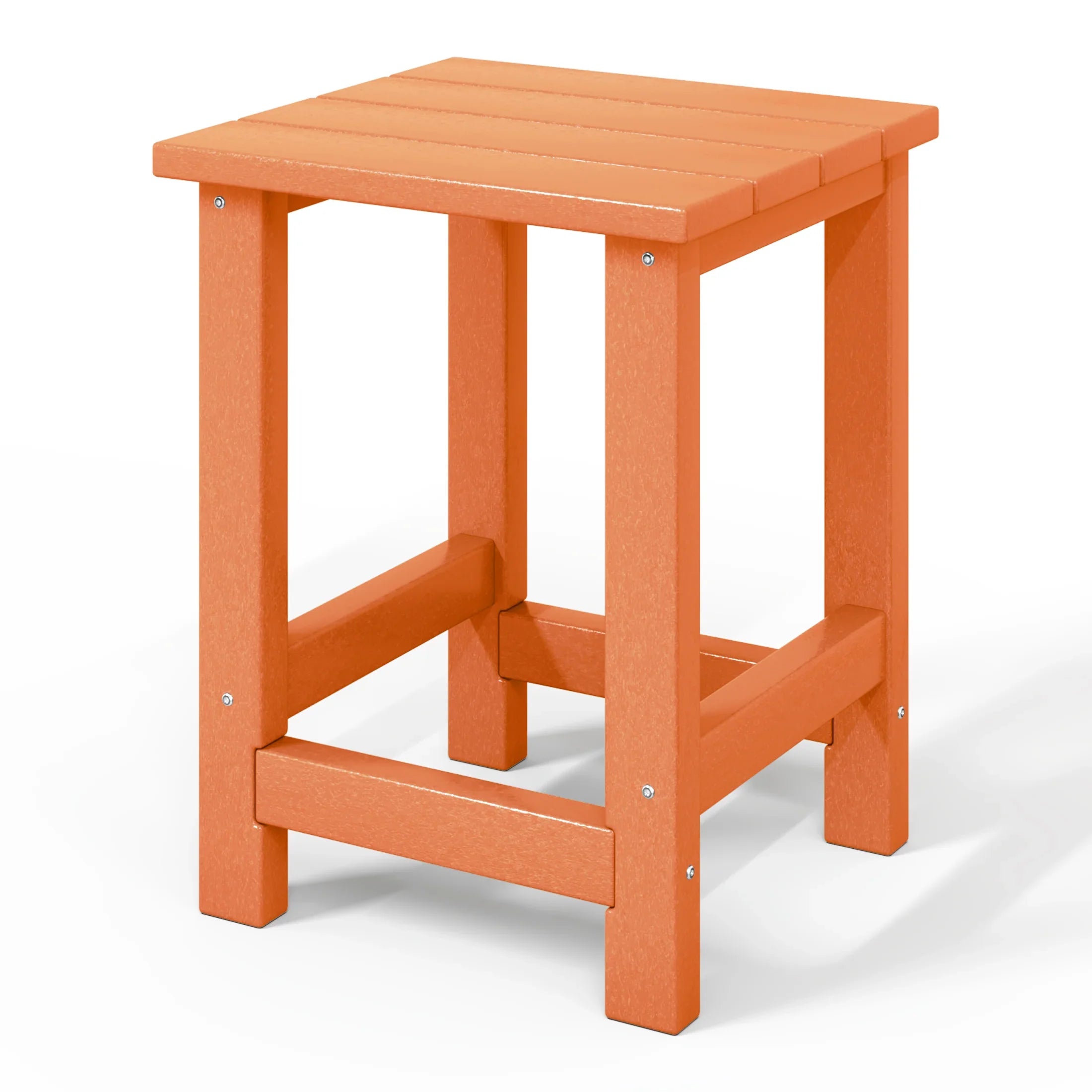 Paradise Kids Outdoor Patio Furniture HDPE Adirondack Square Side Table