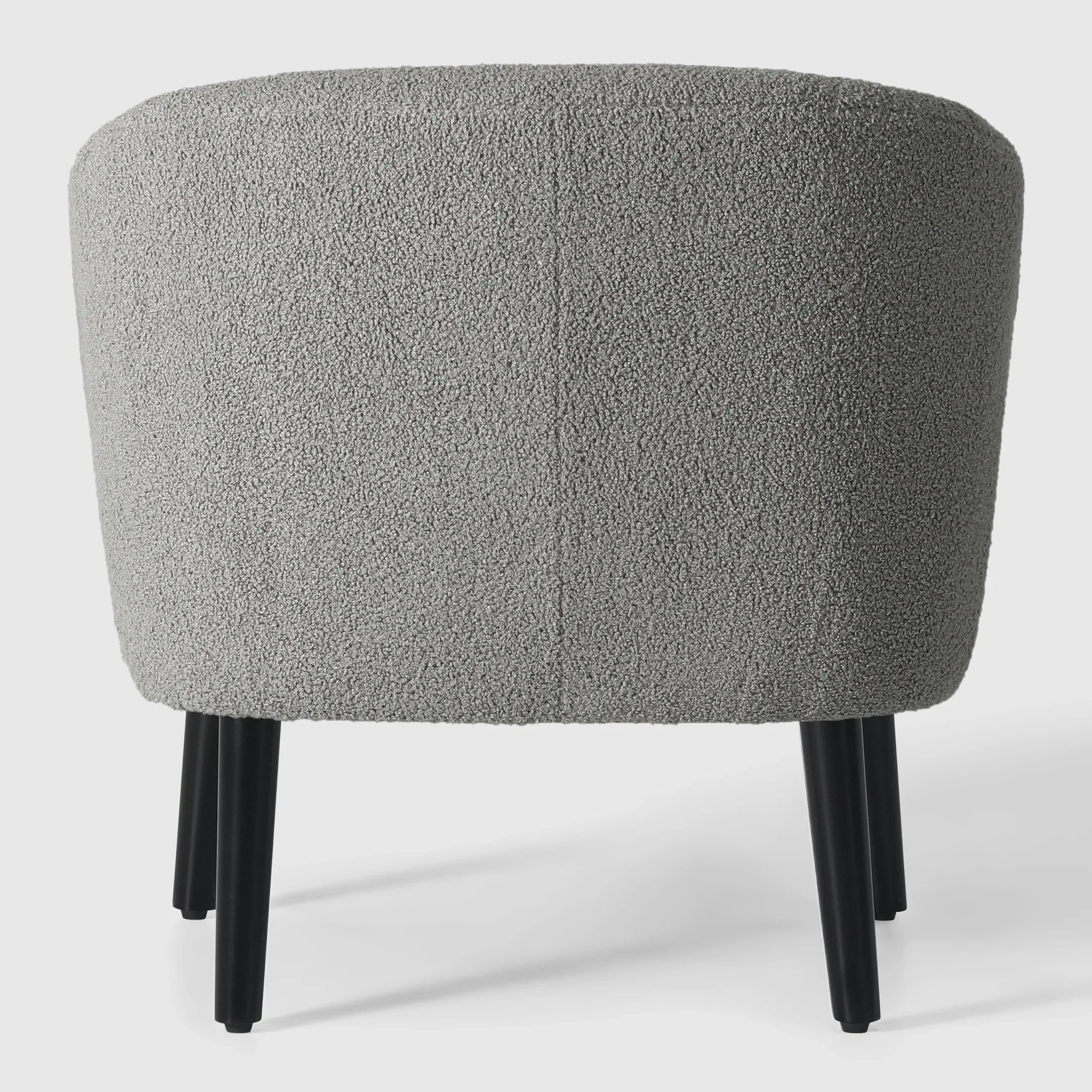 Celine 29" Wide Mid Century Modern Club Barrel Accent Armchair