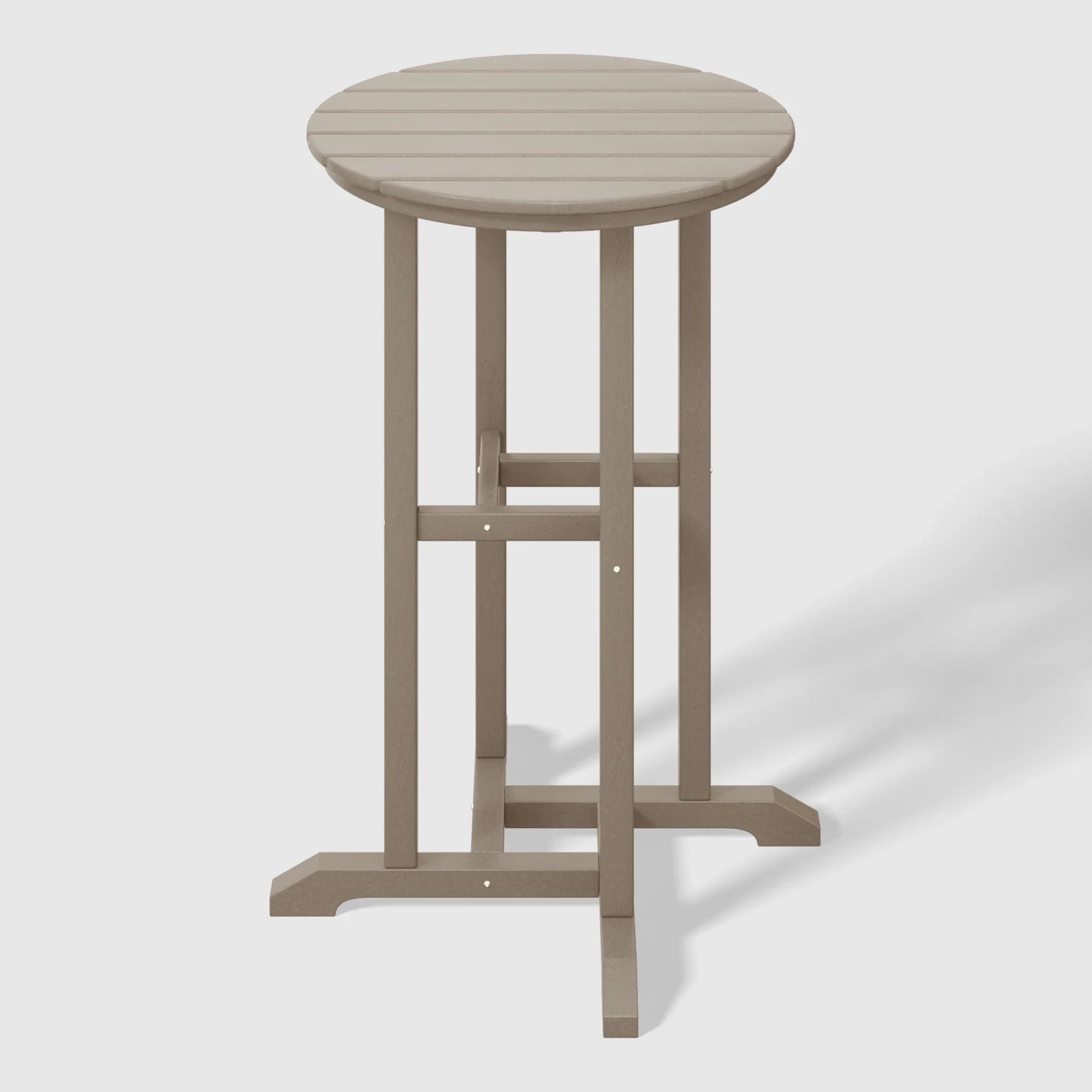 Paradise 37" Counter Height Round Outdoor Patio Bistro Bar Table