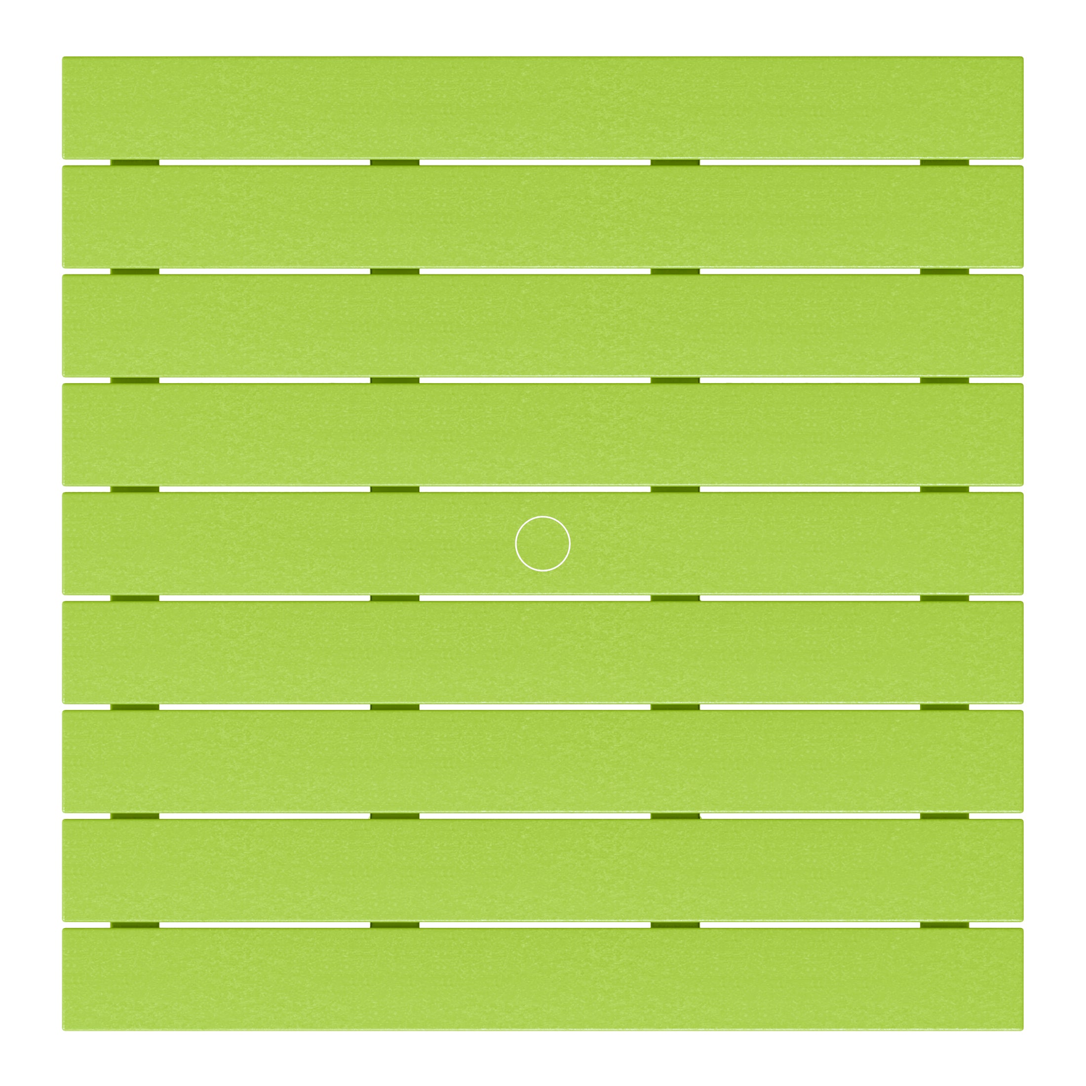 Paradise Kids Outdoor Patio Furniture HDPE 30" Wide Square Dining Table