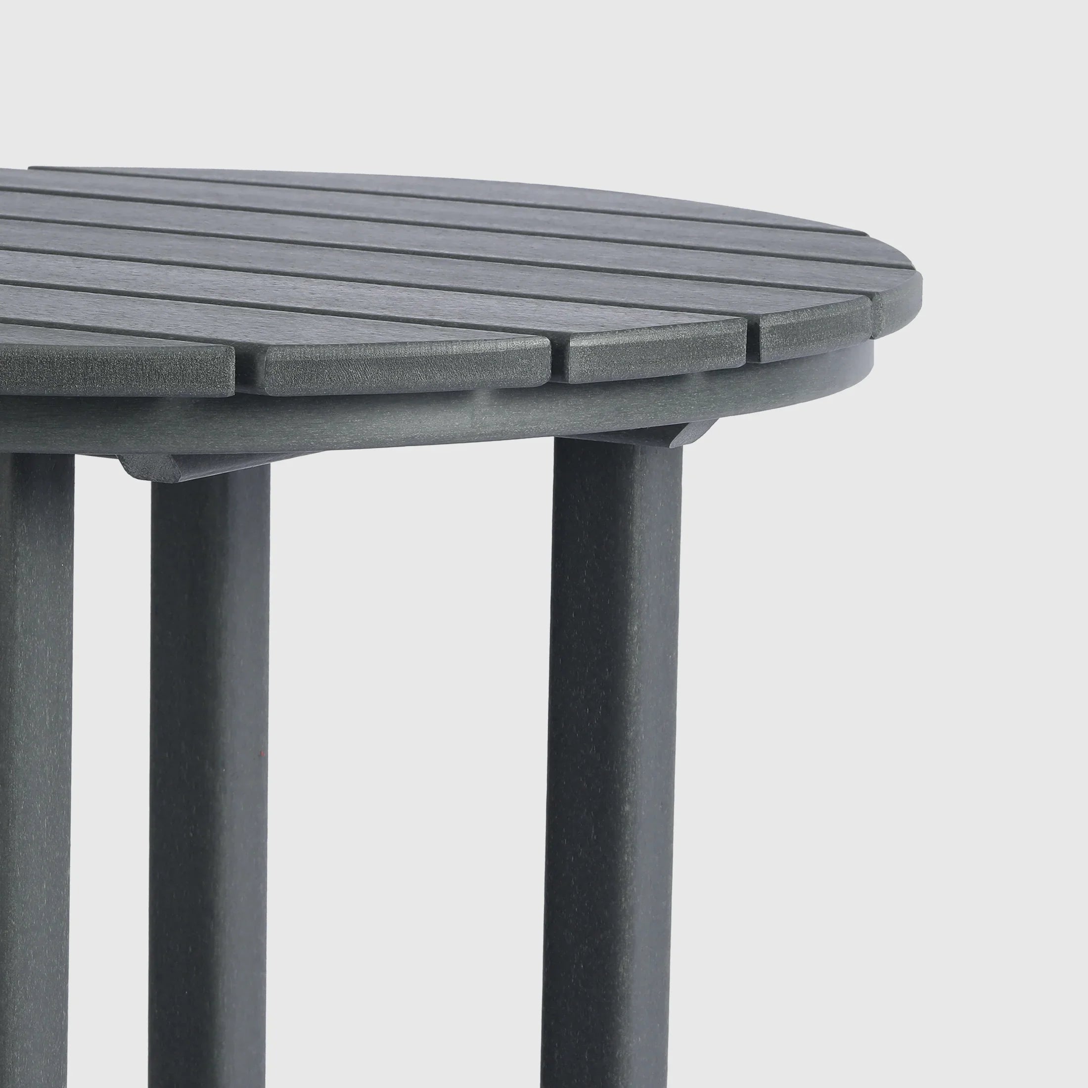 Paradise Outdoor Patio Bar Height Table and Bar Stool 3-Piece Dining Set