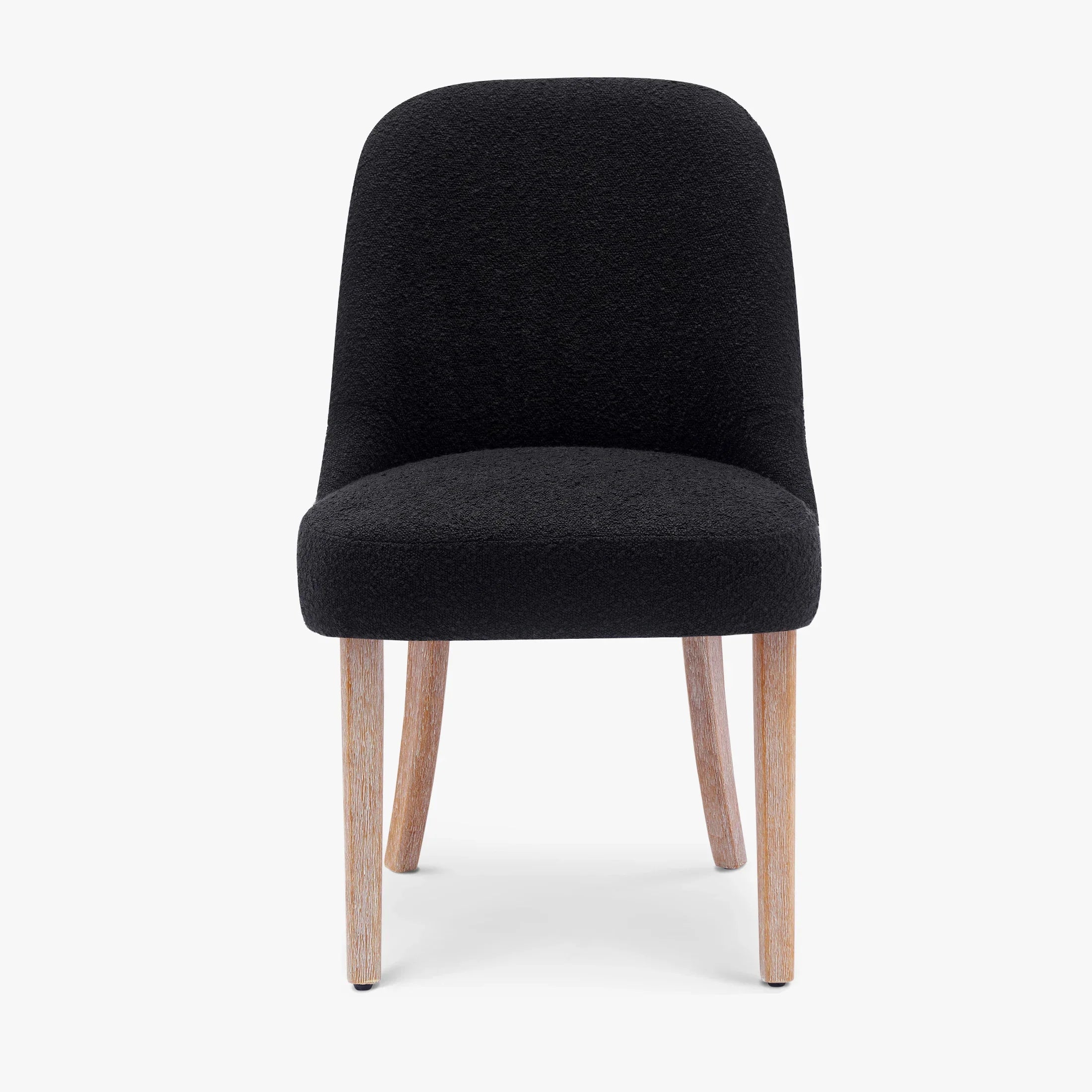 Amélie Mid-Century Modern Upholstered Boucle Dining Chair (Set of 4)