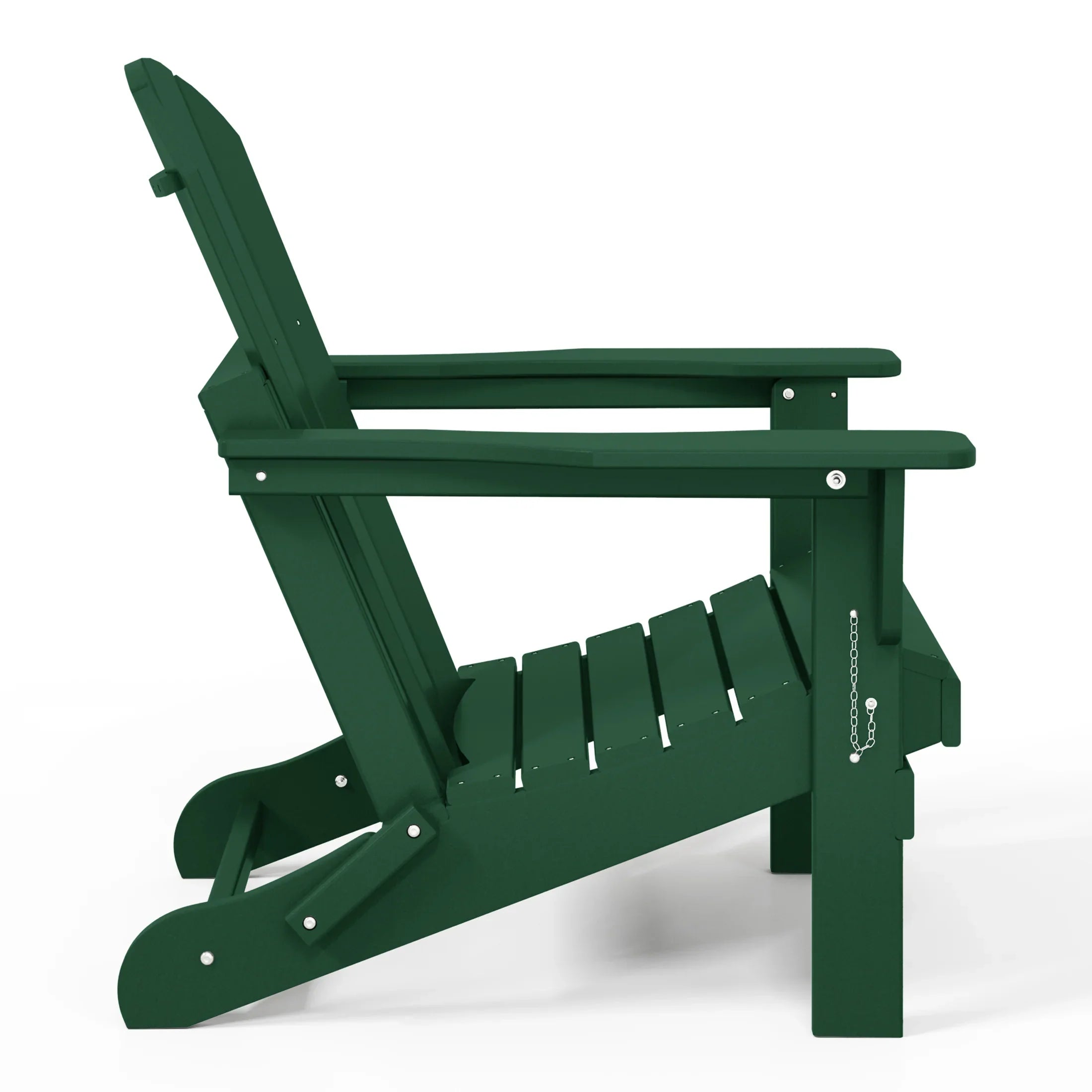 Paradise Outdoor Folding Poly Adirondack Chair (Set of 8)