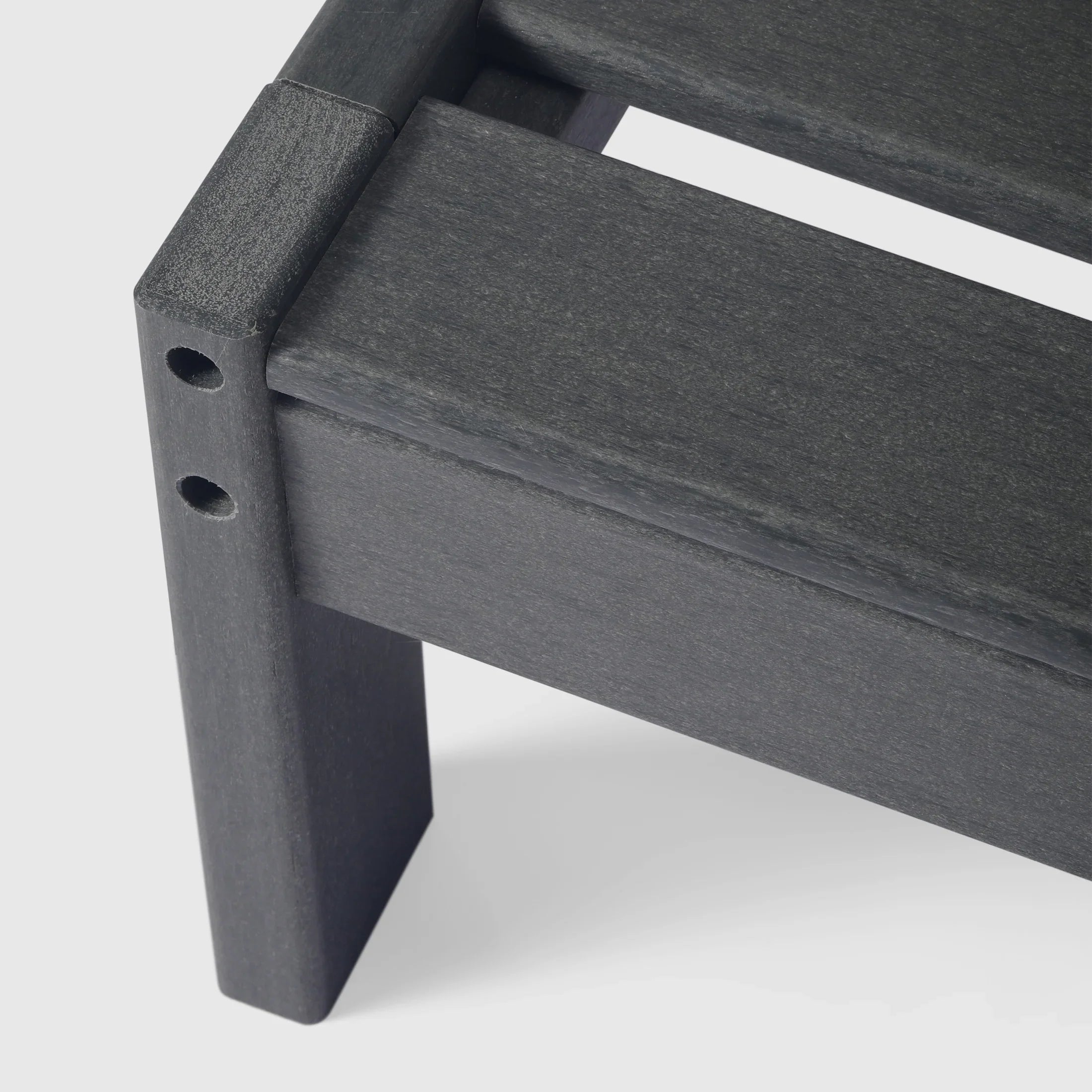 Portsmouth Outdoor Patio HDPE Left Arm Facing Deep Seating Corner Chair