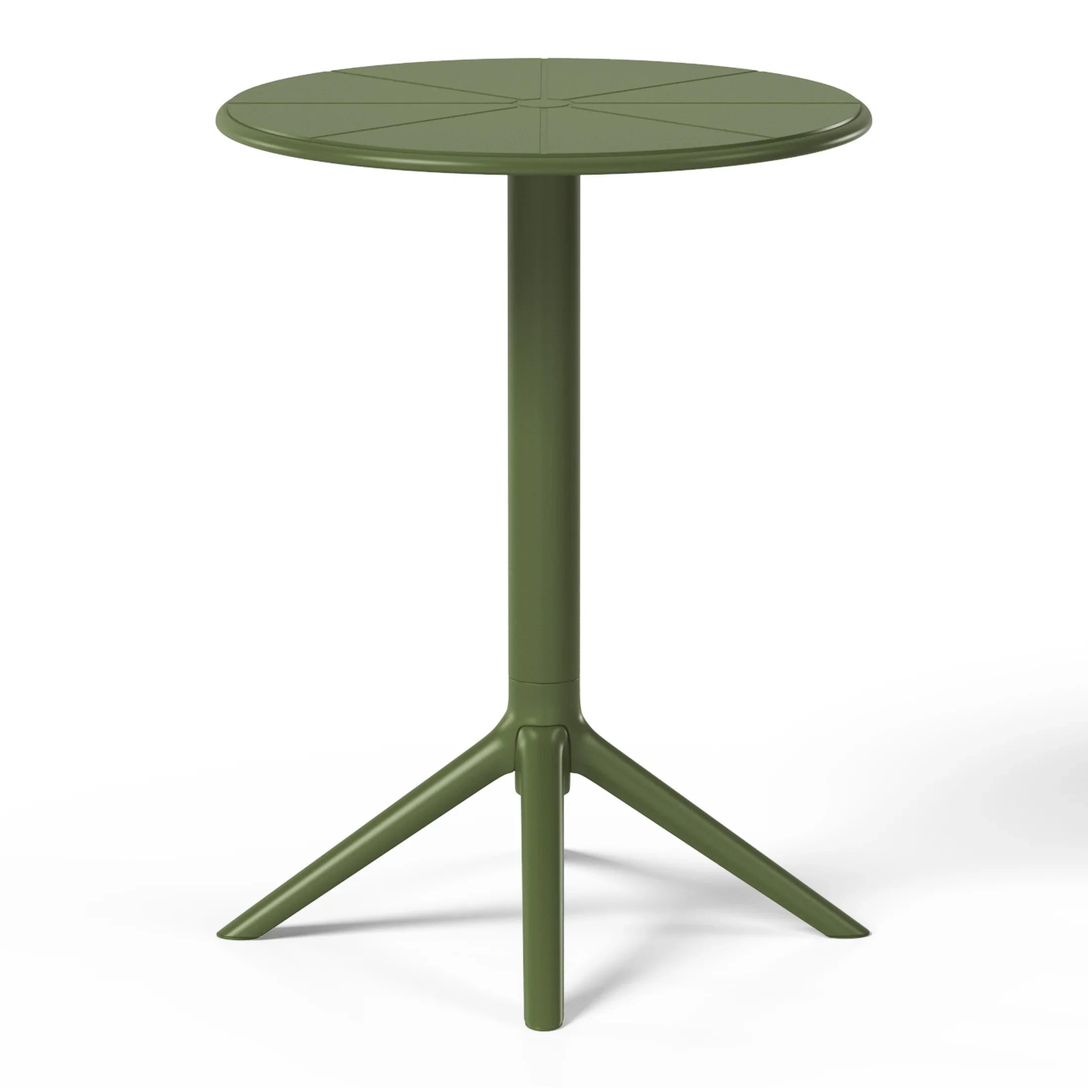 Sunshine 3-Piece Outdoor Resin Patio Bistro Set with Stackable Patio Dining Side Chairs