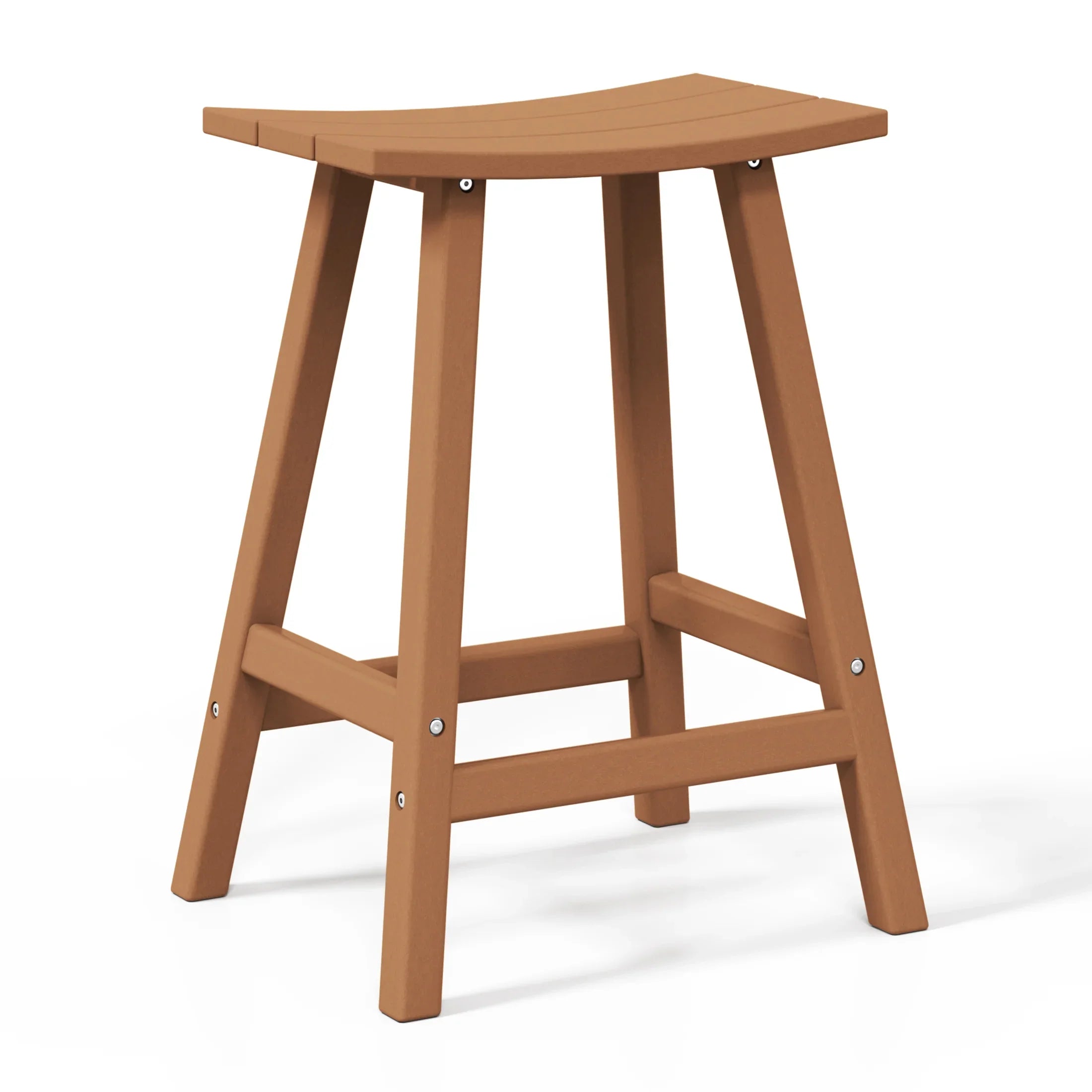 Paradise 24" height Outdoor / Patio Saddle bar stool