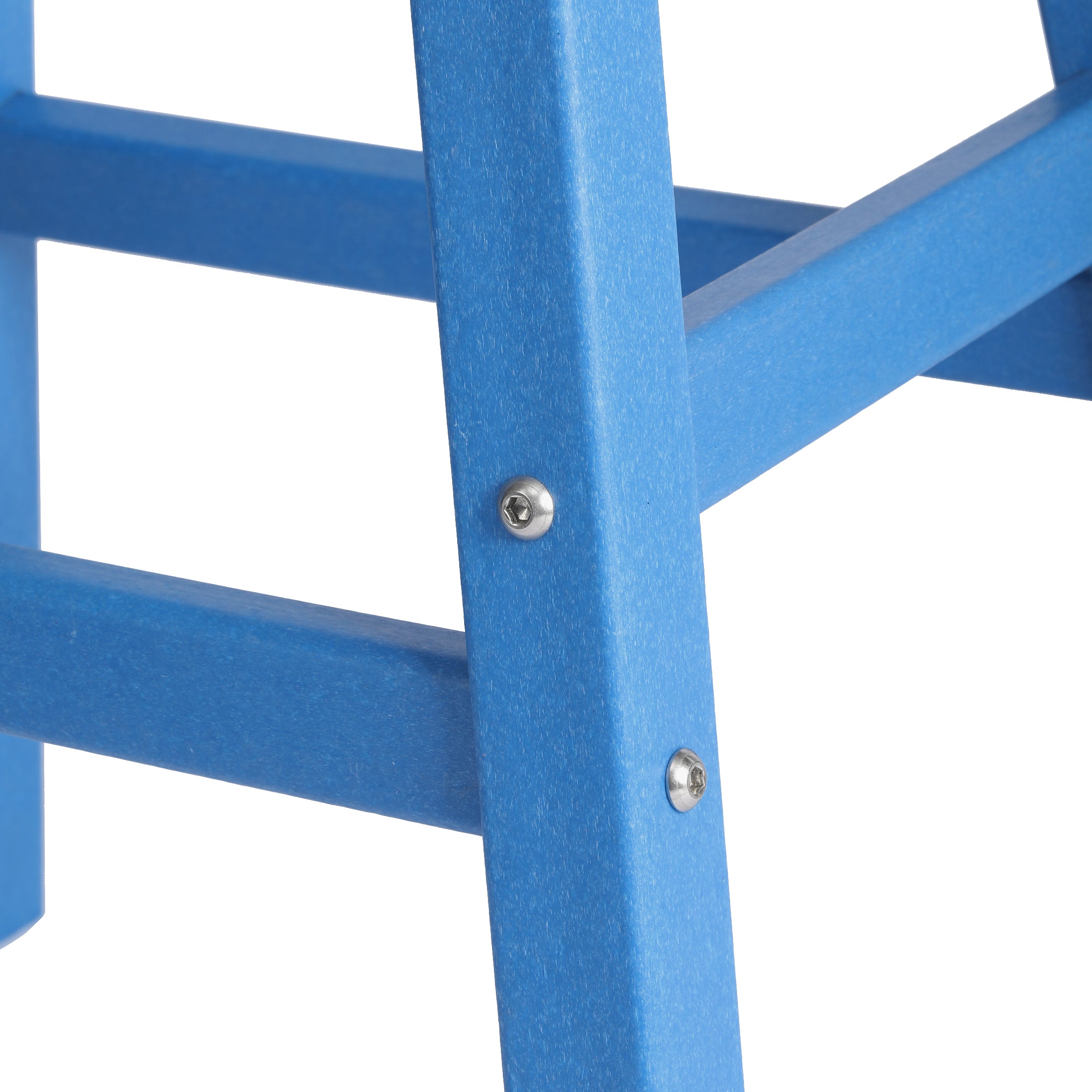 Paradise 24" HDPE Outdoor Patio Counter Height Bar Stools (Set of 2)