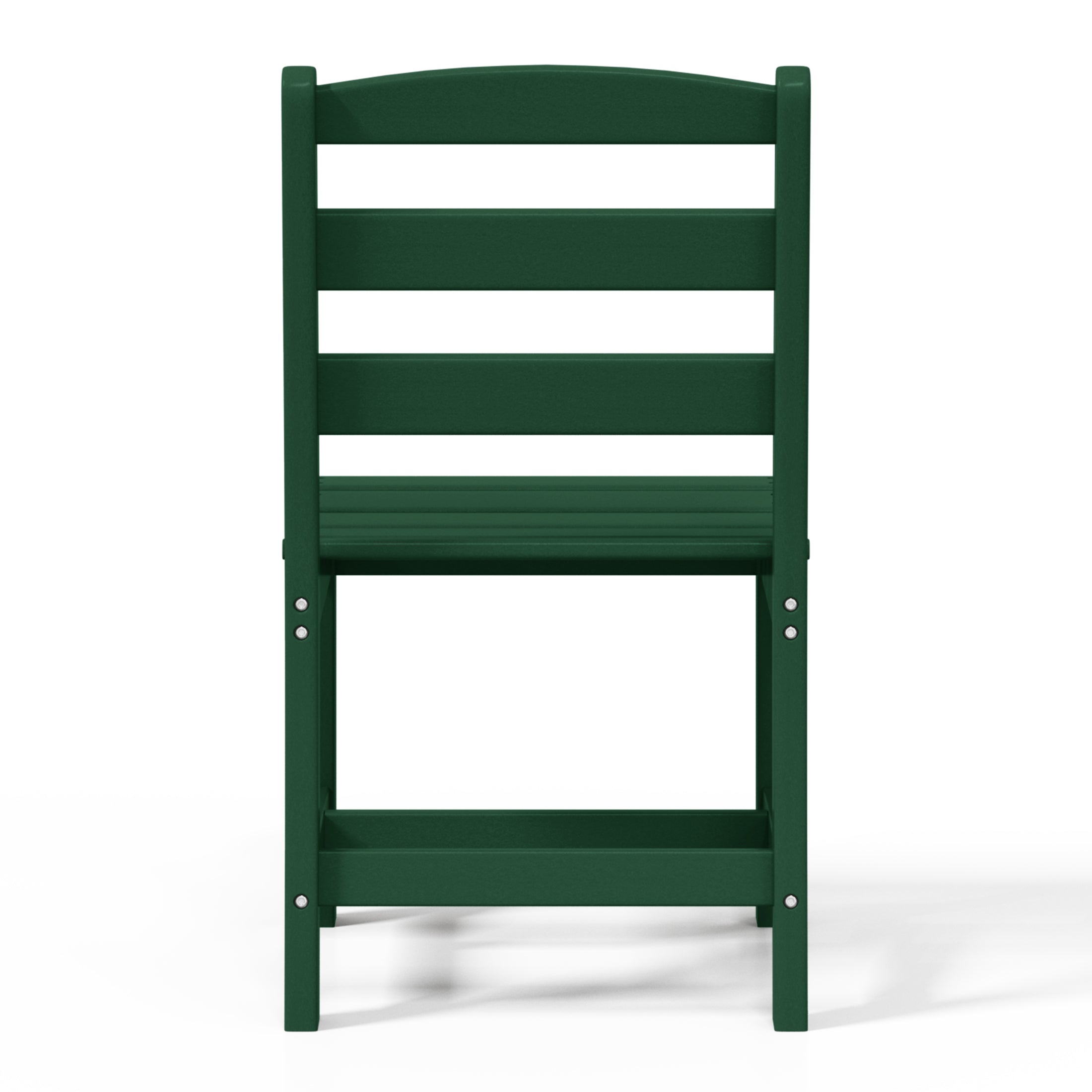 Palms Outdoor HDPE Patio Classic Armless Dining Side Chair