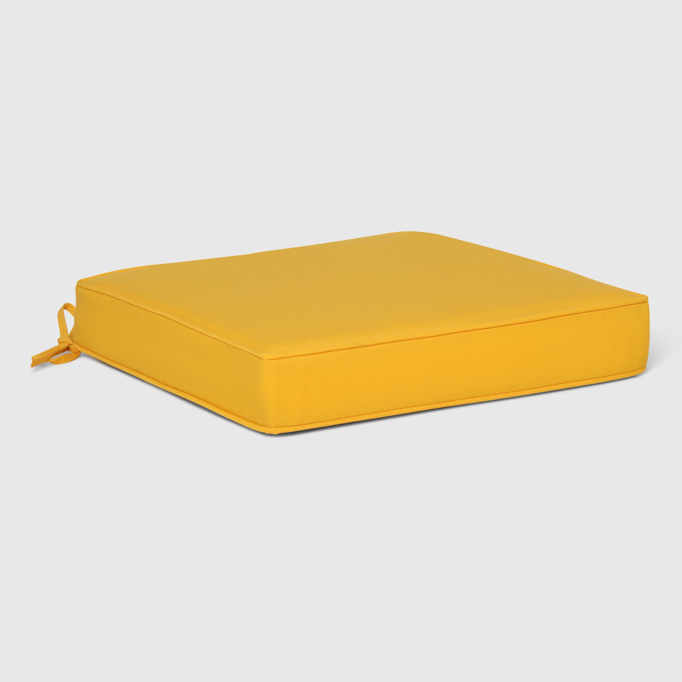 Harmony Outdoor Patio Furniture Seat Chair Square Cushions with Piping. Set of 2, 20" x 19"